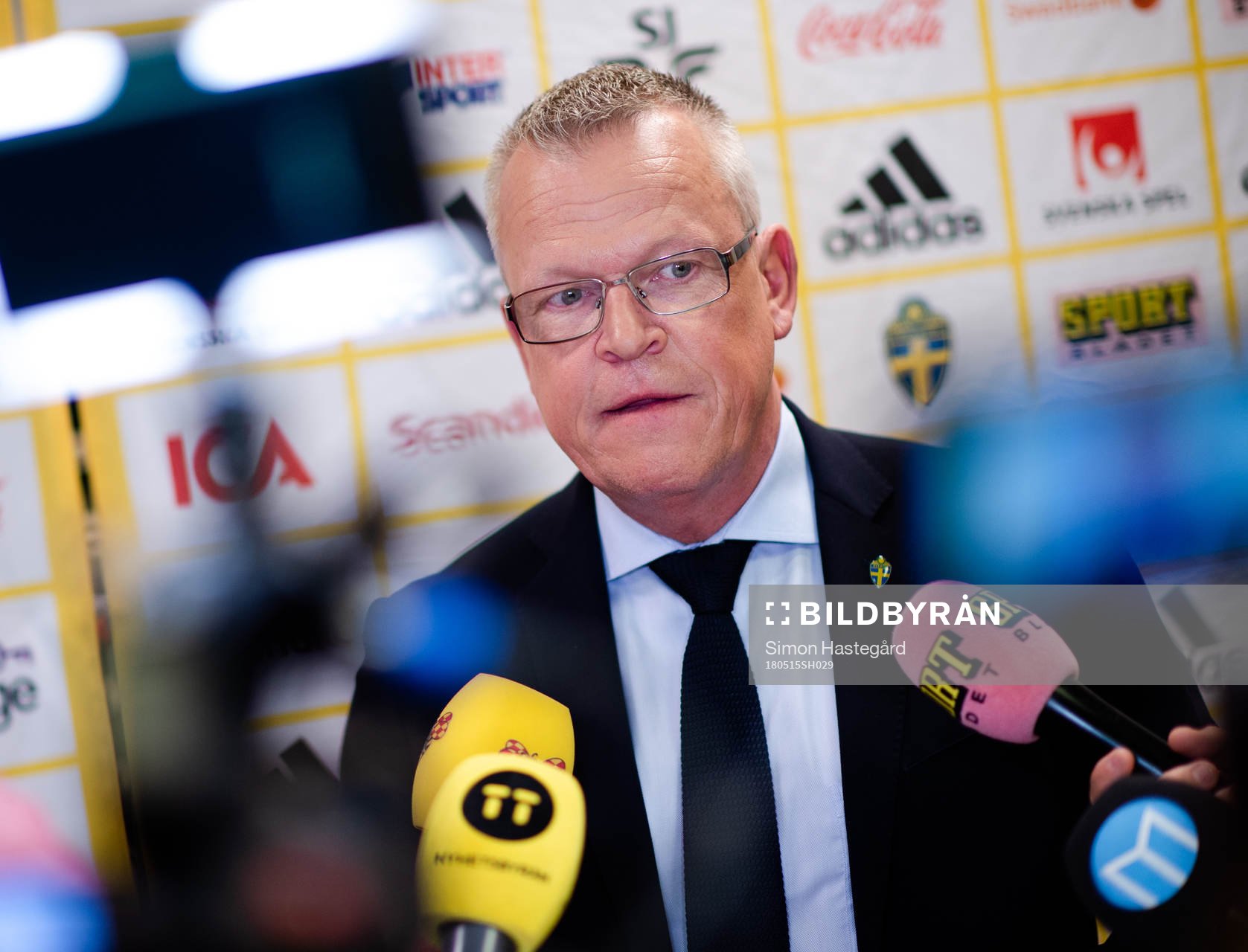 Sveriges förbundskapten Janne Andersson