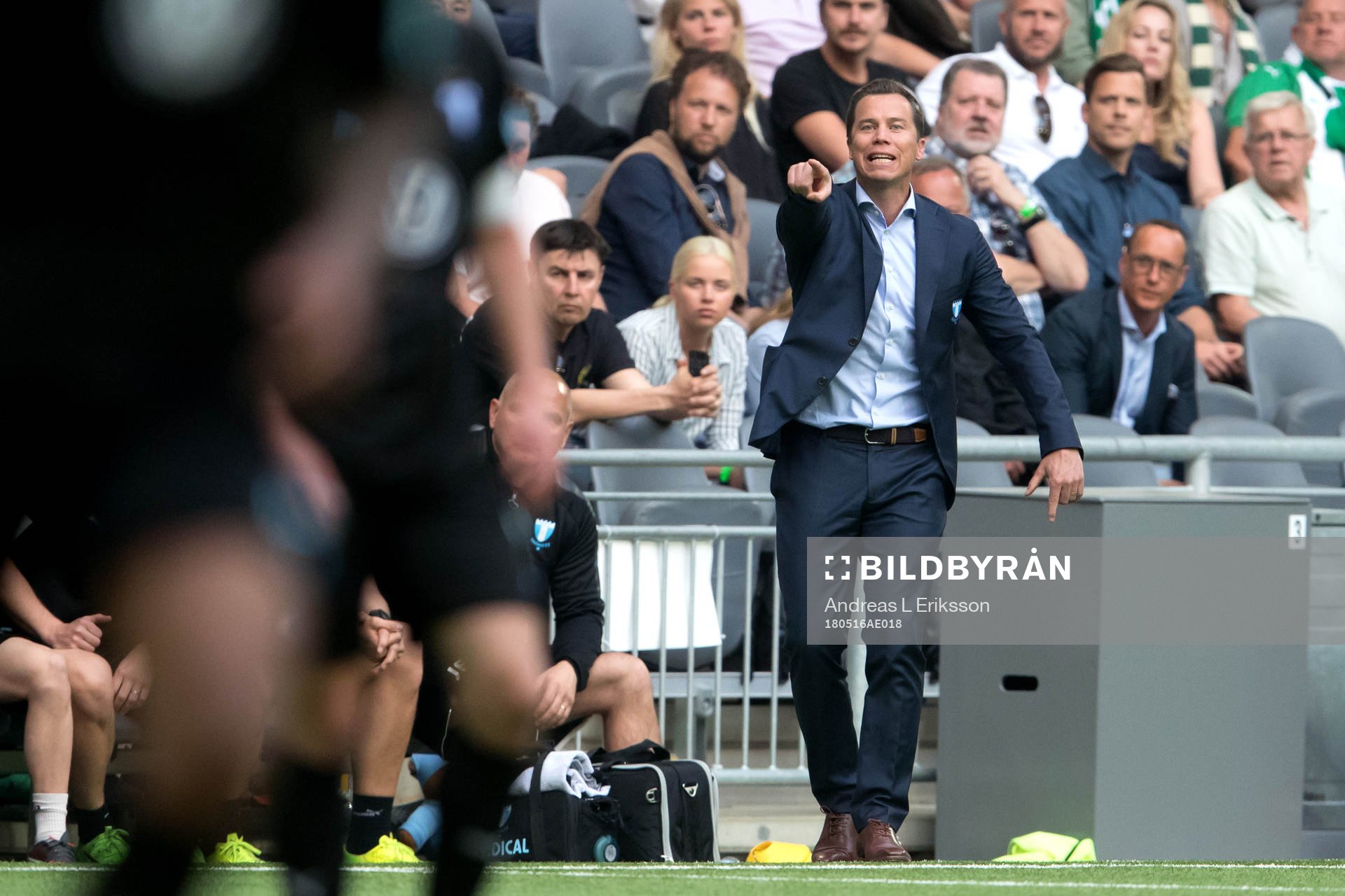 Malmö FFs tränare Daniel Andersson