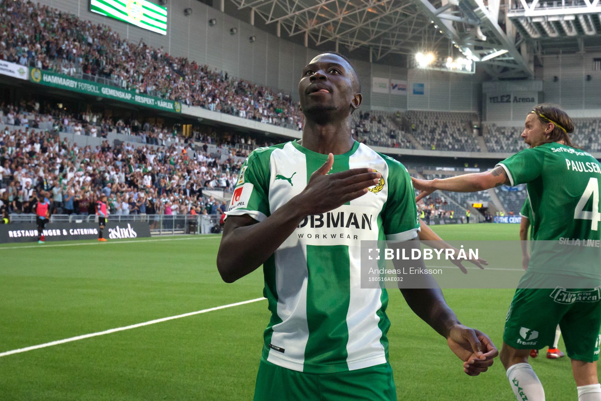 Hammarbys Pa Amat Dibba jublar