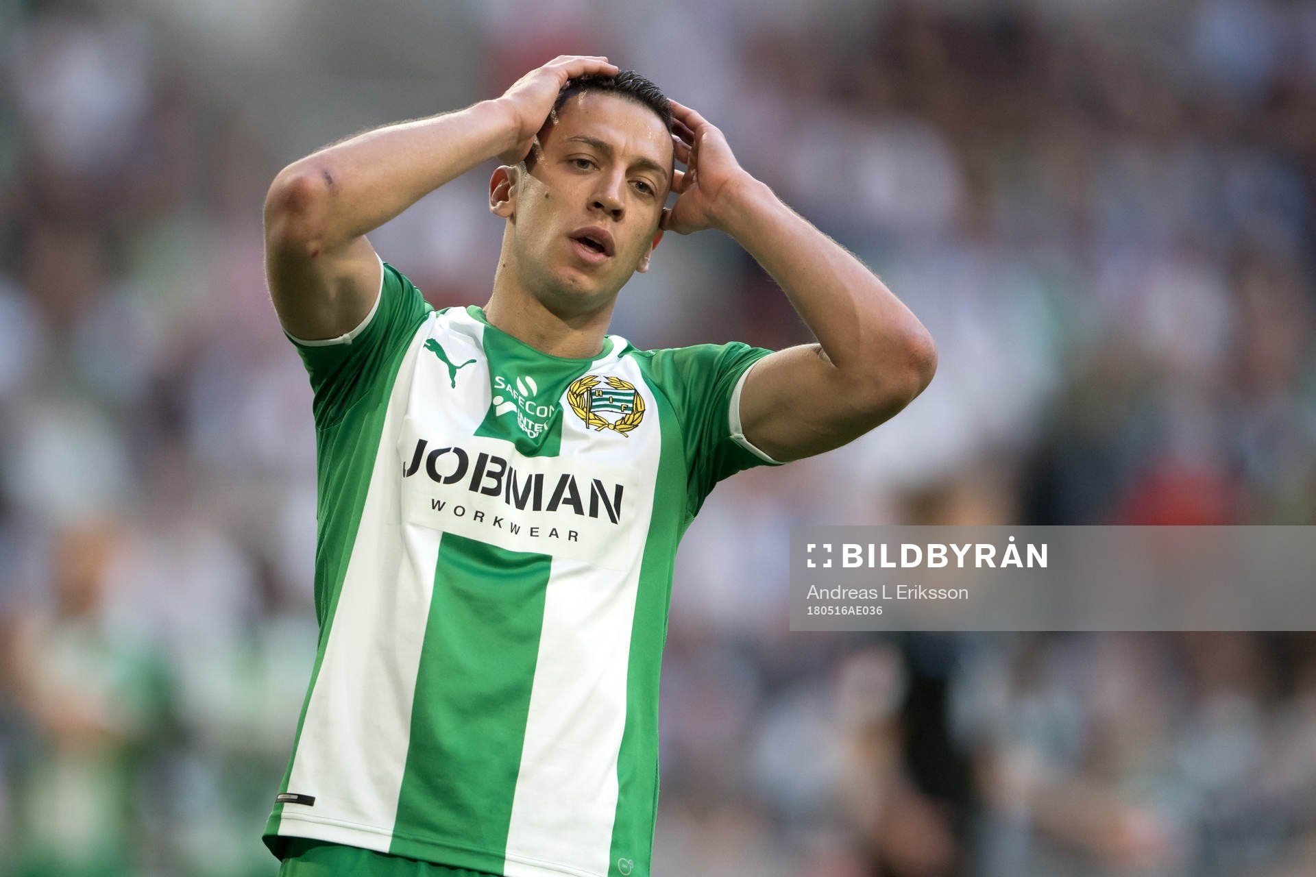 Hammarbys Nicola Djurdjic deppar