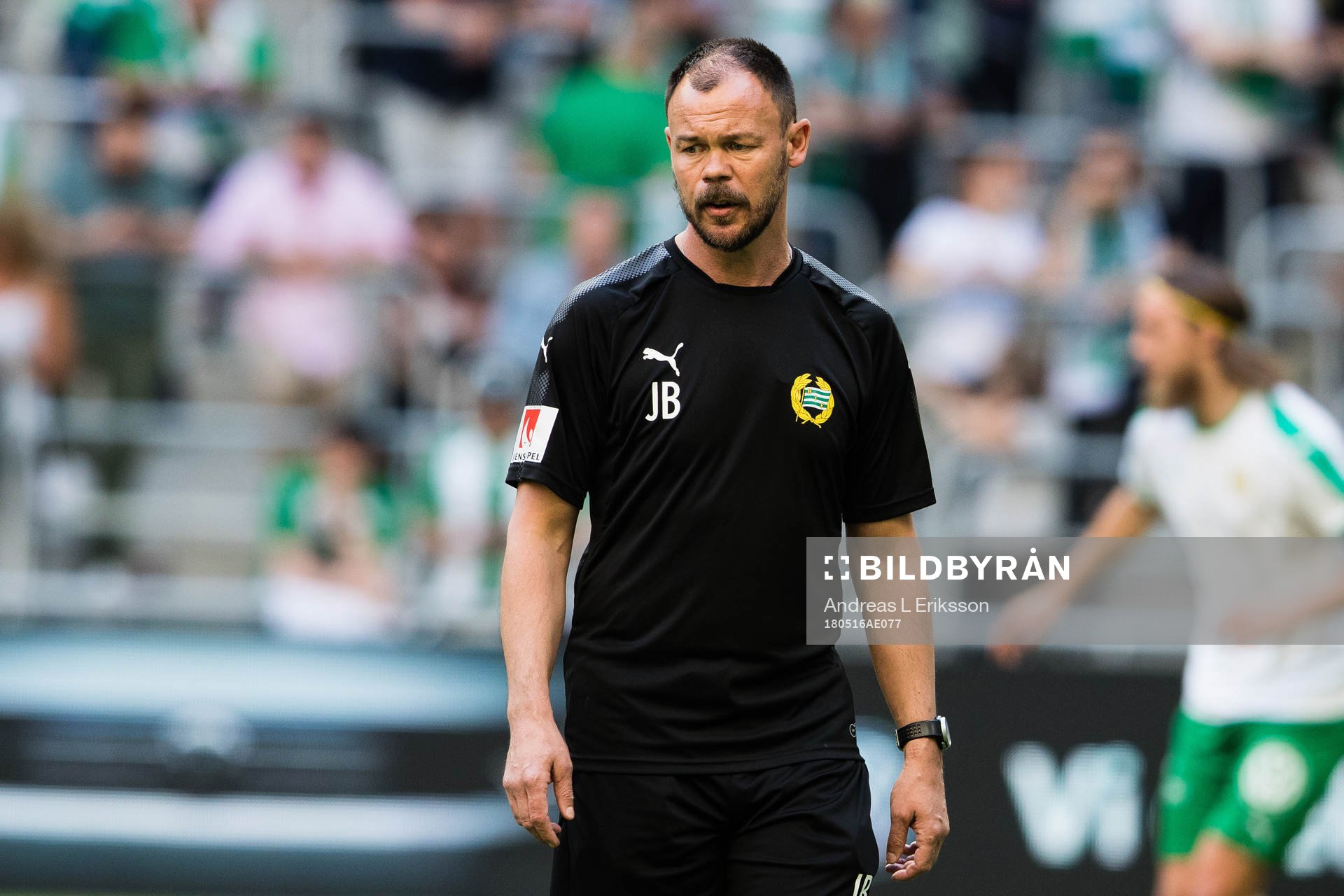 Hammarbys assisterande tränare Joachim Björklund