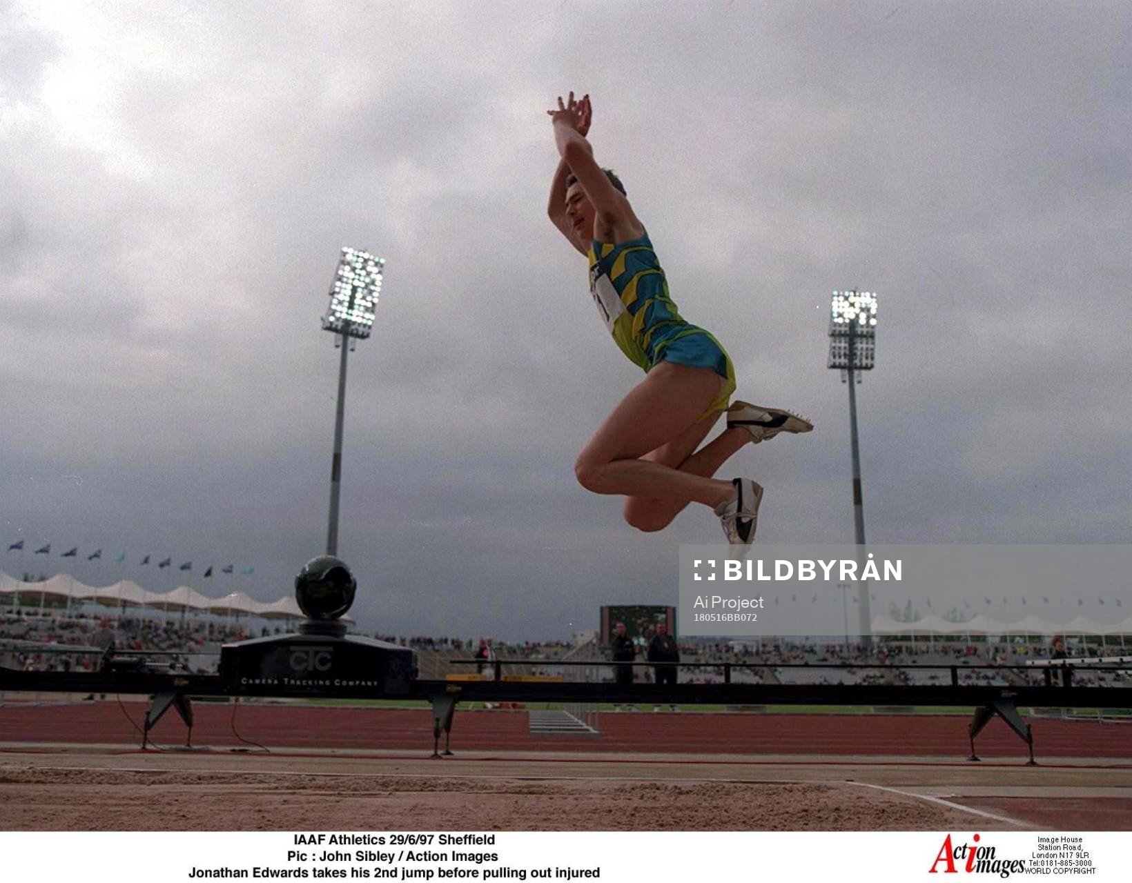 Friidrott IAAF Athletics 29/6/97 Sheffield