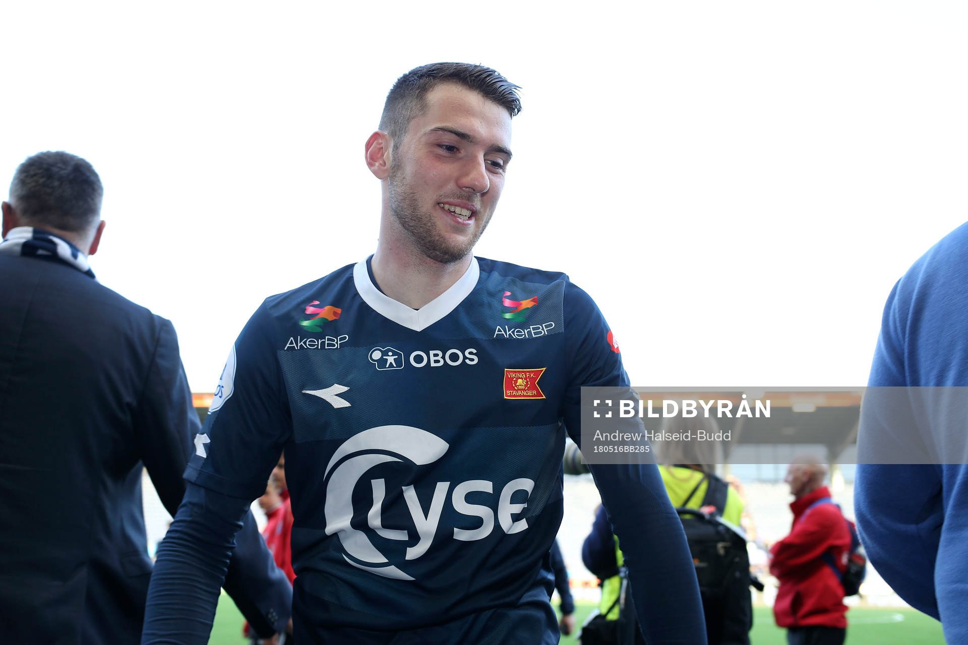  Zymer Bytyqi from Viking after the OBOS-ligaen match between Viking and Sandnes Ulf on May 16, 2018 in Stavanger.
