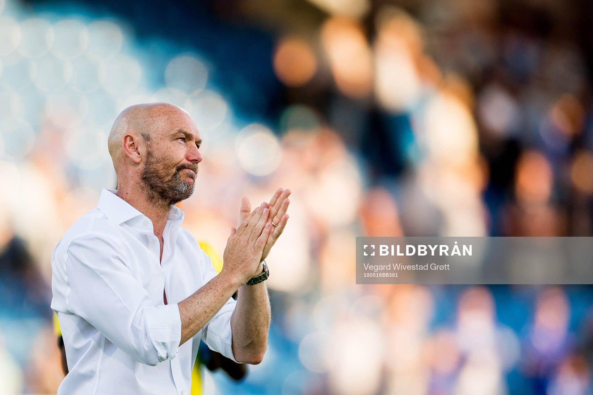 Mark Dempsey, head coach of Start, looks dejected