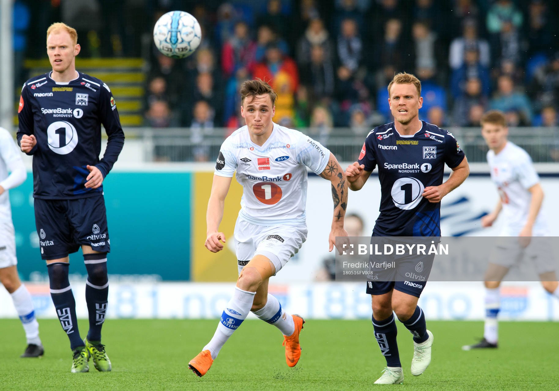 Andreas Helmersen of Ranheim and Jean Alassane Mendy of
