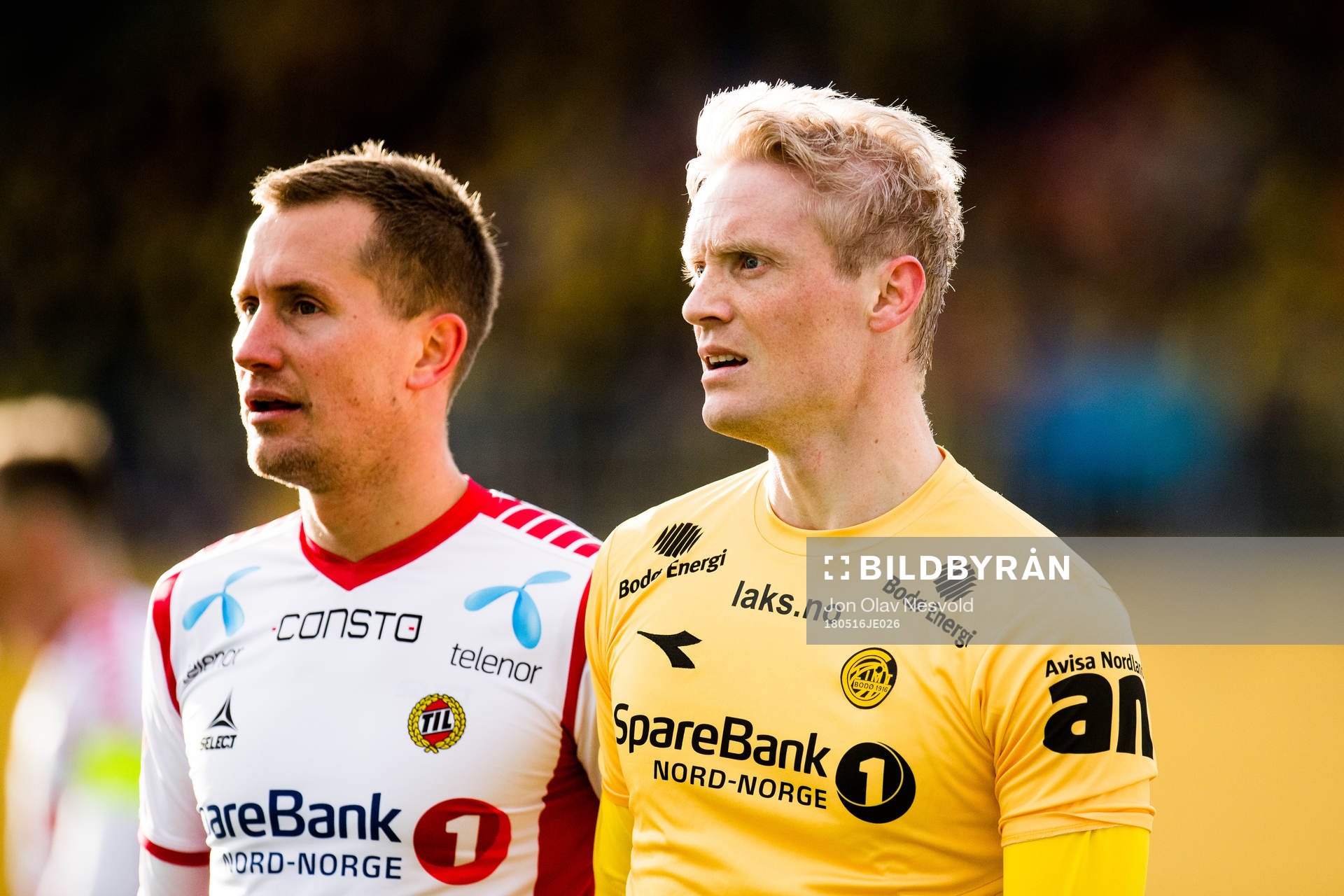 Morten Gamst Pedersen of Tromsø and Geir André Herrem of