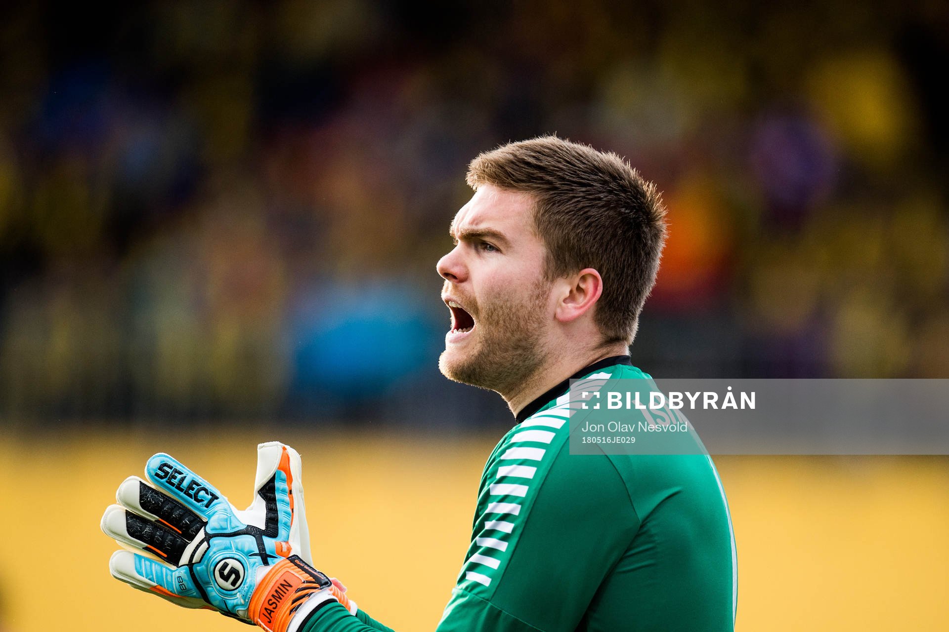 Goalkeeper Gudmund Kongshavn of Tromsø