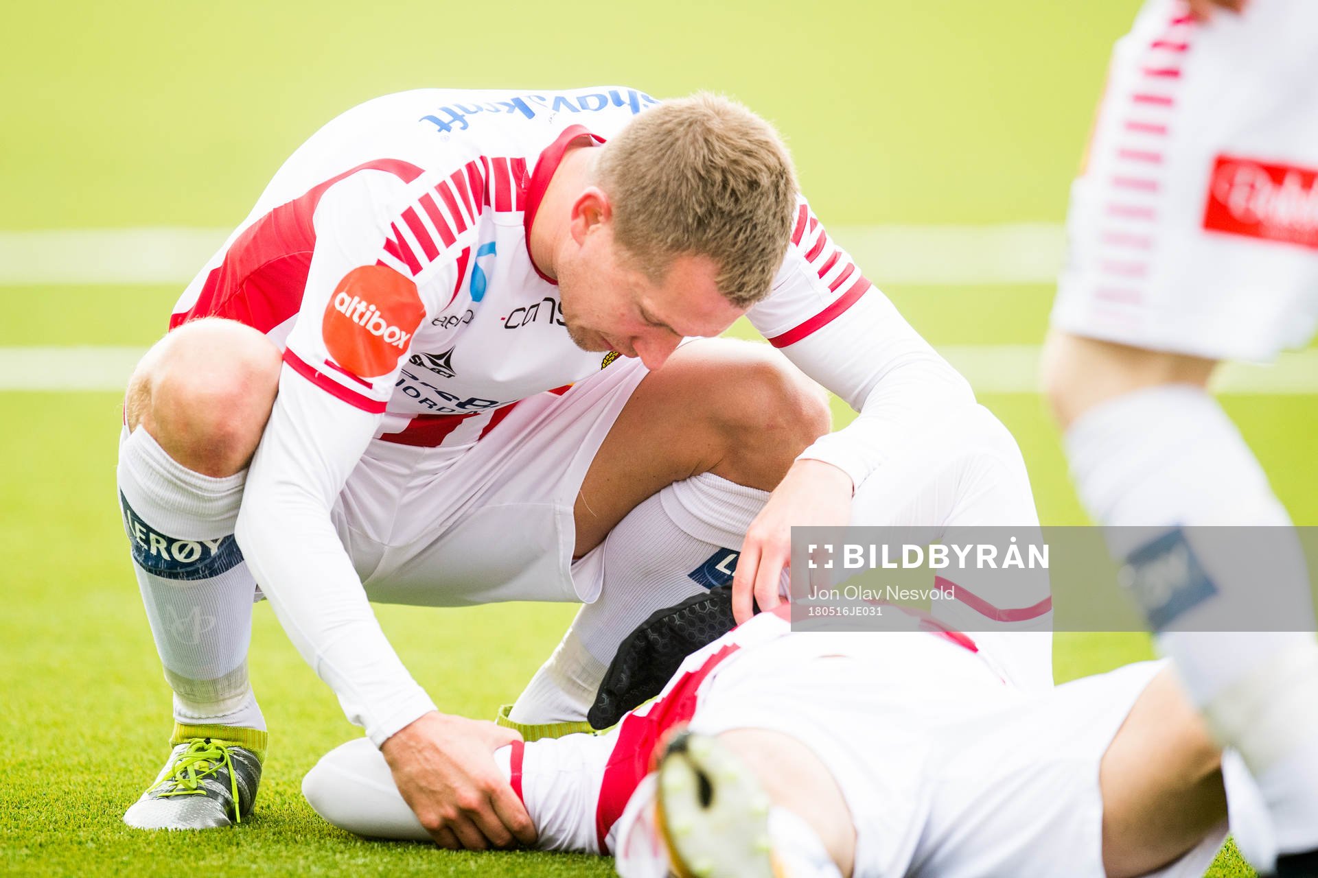 Morten Gamst Pedersen and Lasse Nilsen of Tromsø