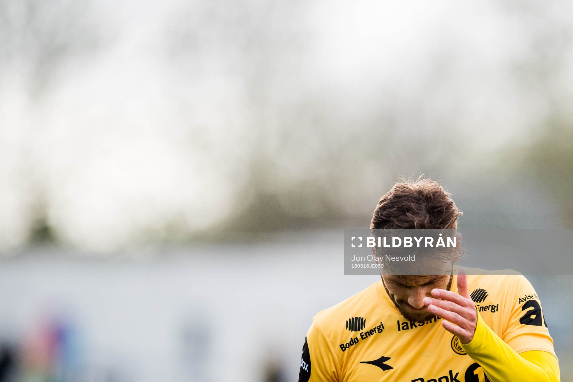 Philip Zinckernagel of Bodø/Glimt looks dejected