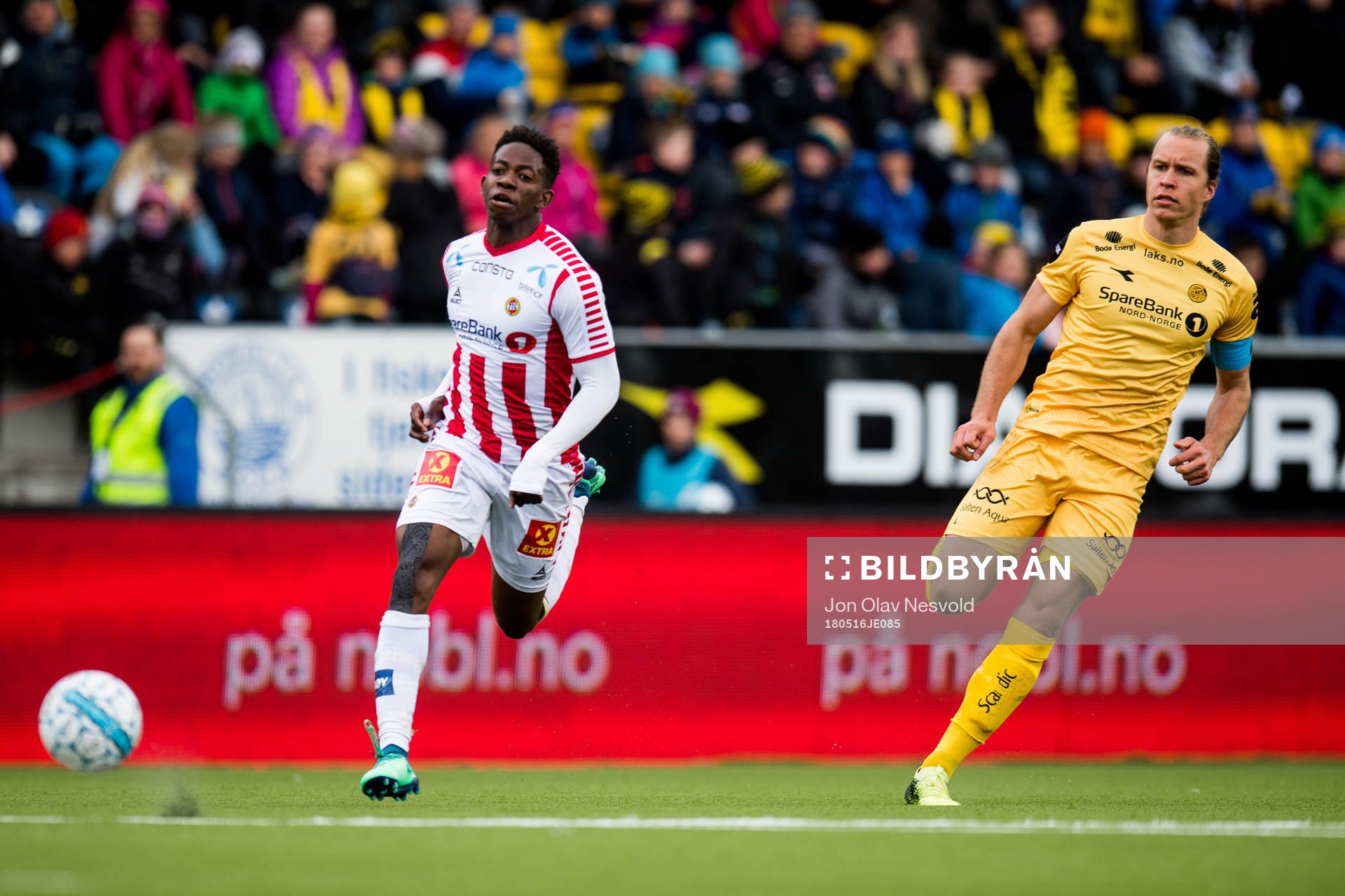 Mushaga Bakenga of Tromsø and Martin Bjørnbak of
