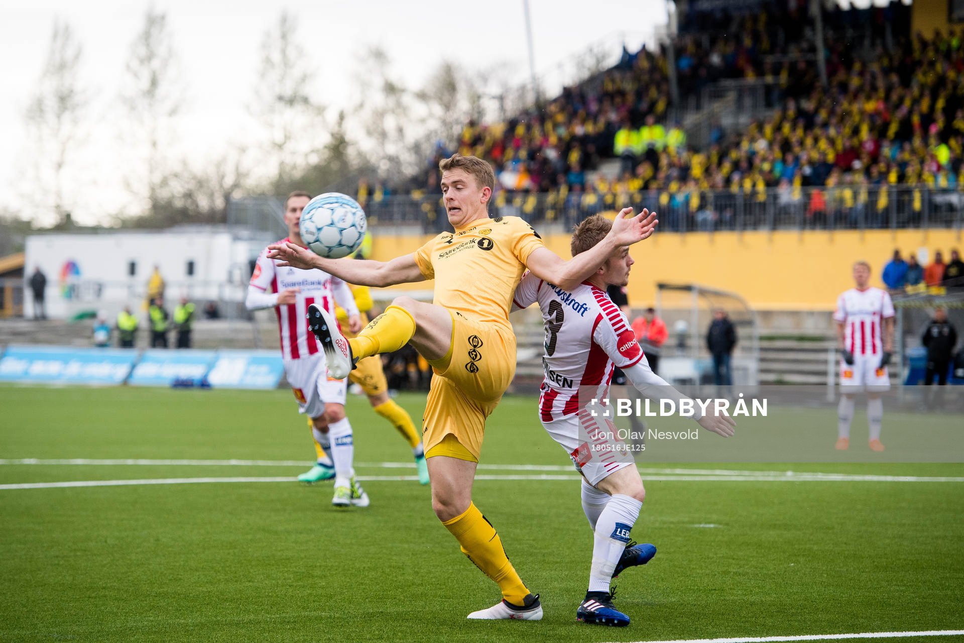 Kristian Fardal Opseth of Bodø/Glimt and Kent-Are Antonsen