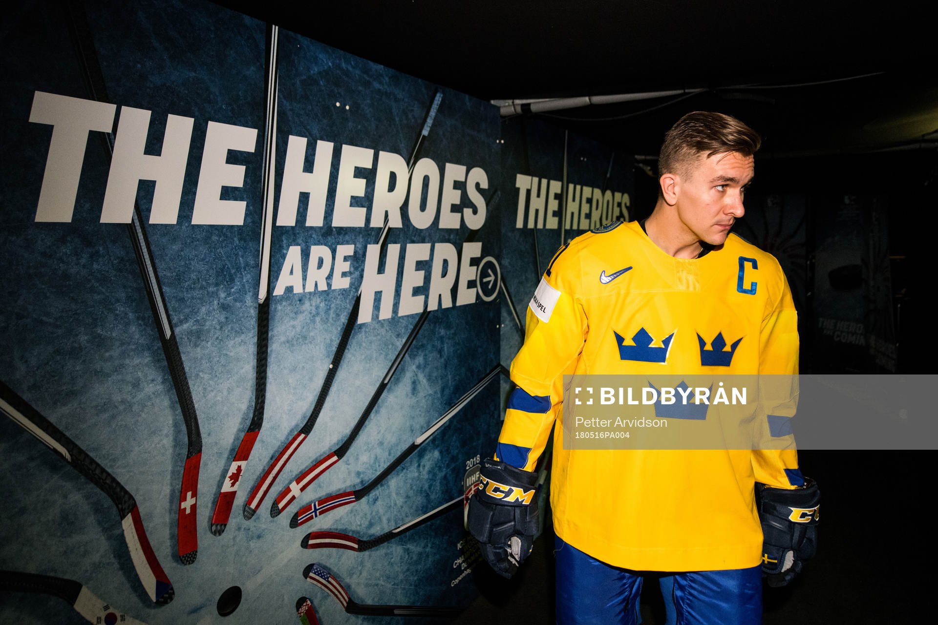 Sveriges Mikael Backlund anländer