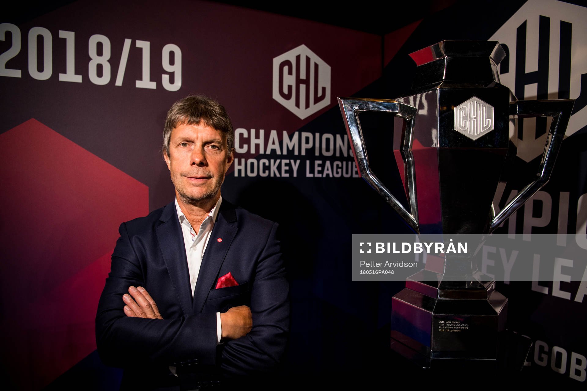 Bo Lennartsson, senior sport director, Champions Hockey