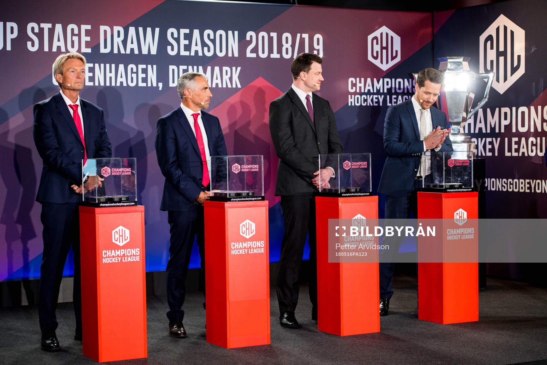 s ordförande Anders Ternbom, VD Martin Baumann, Andrew