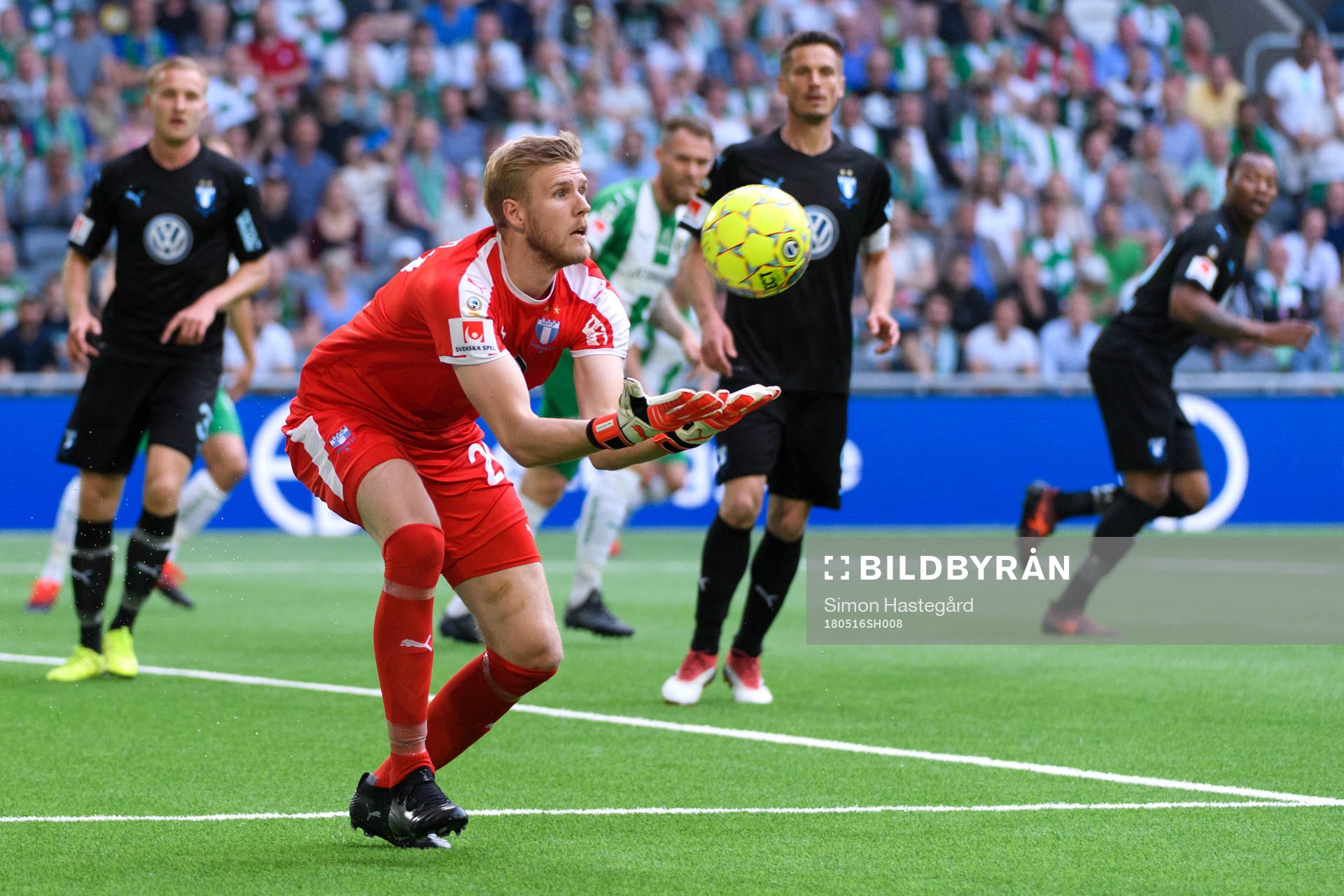 Malmö FFs målvakt Fredrik Andersson