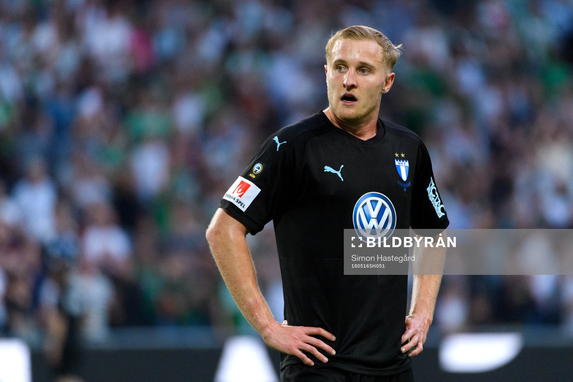 Malmö FFs Franz Brorsson deppar
