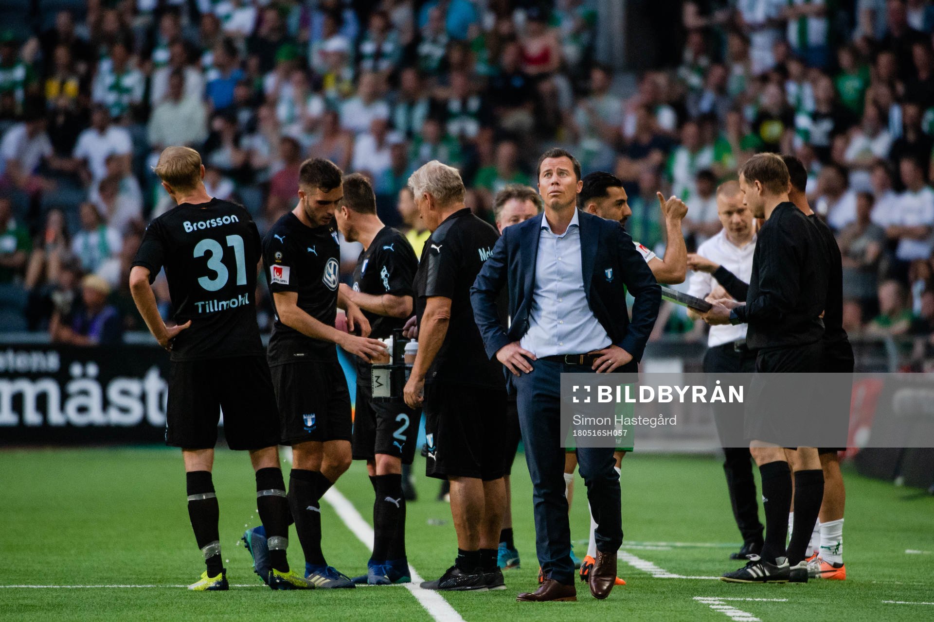 Malmö FFs tränare Daniel Andersson