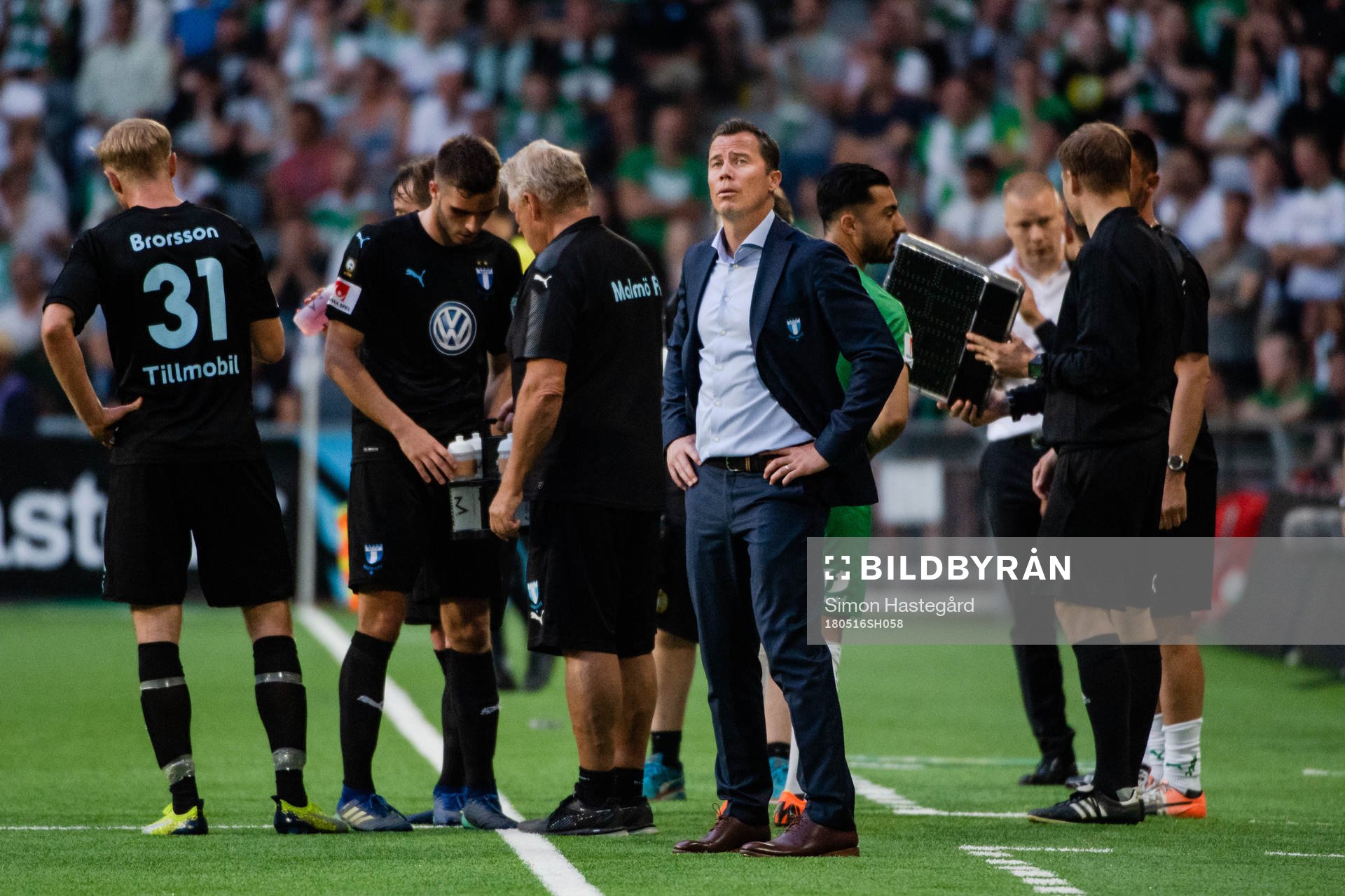 Malmö FFs tränare Daniel Andersson