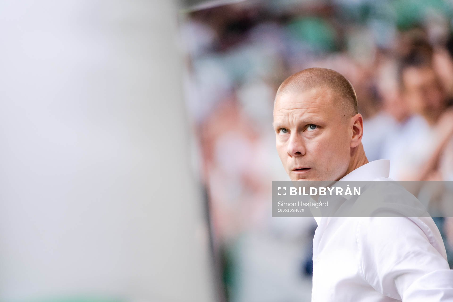 Hammarbys tränare Stefan Billborn