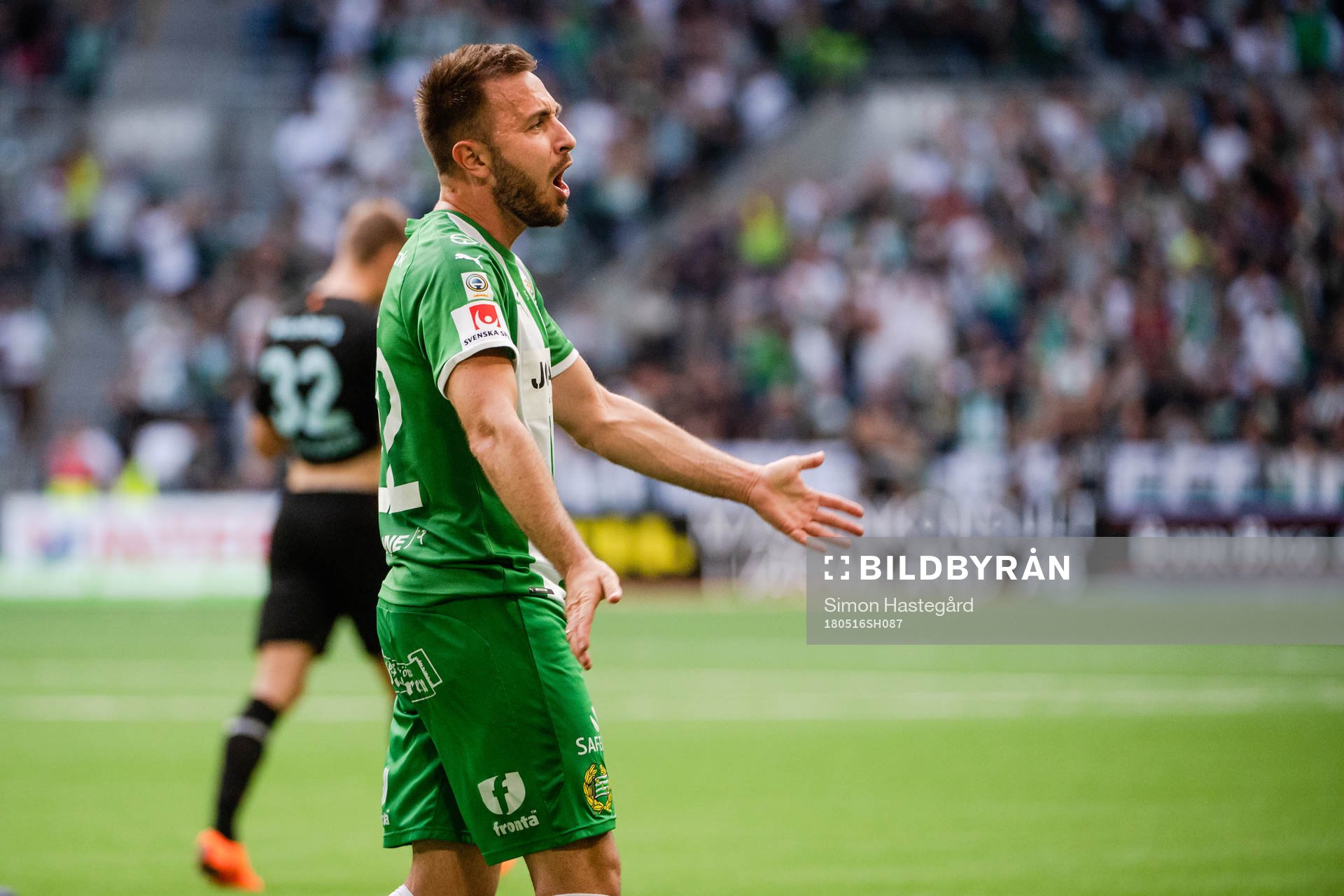 Hammarbys Muamer Tankovic jublar
