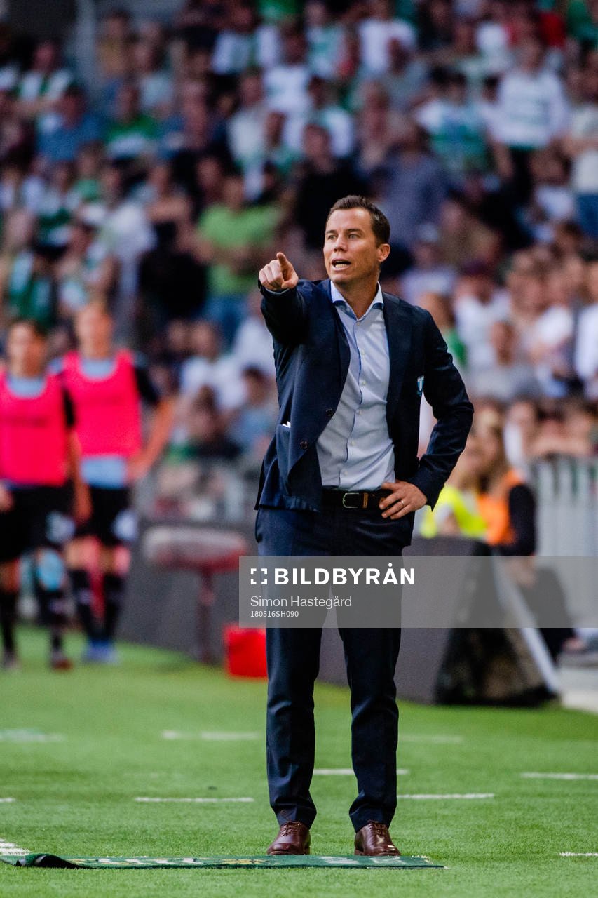 Malmö FFs tränare Daniel Andersson
