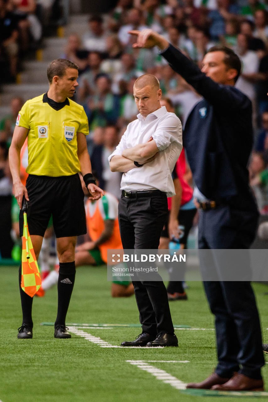 Hammarbys tränare Stefan Billborn