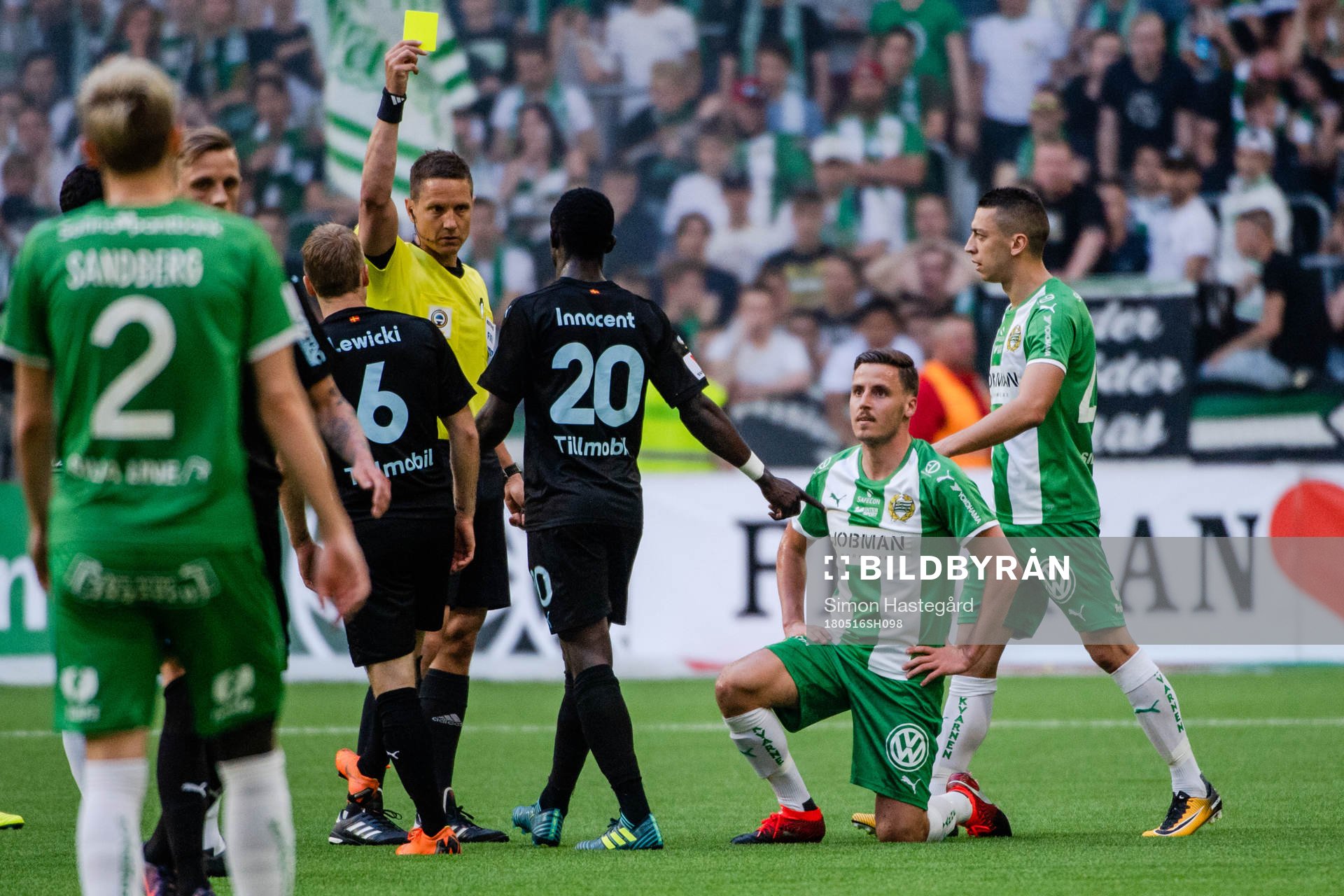Hammarbys Jeppe Andersen deppar