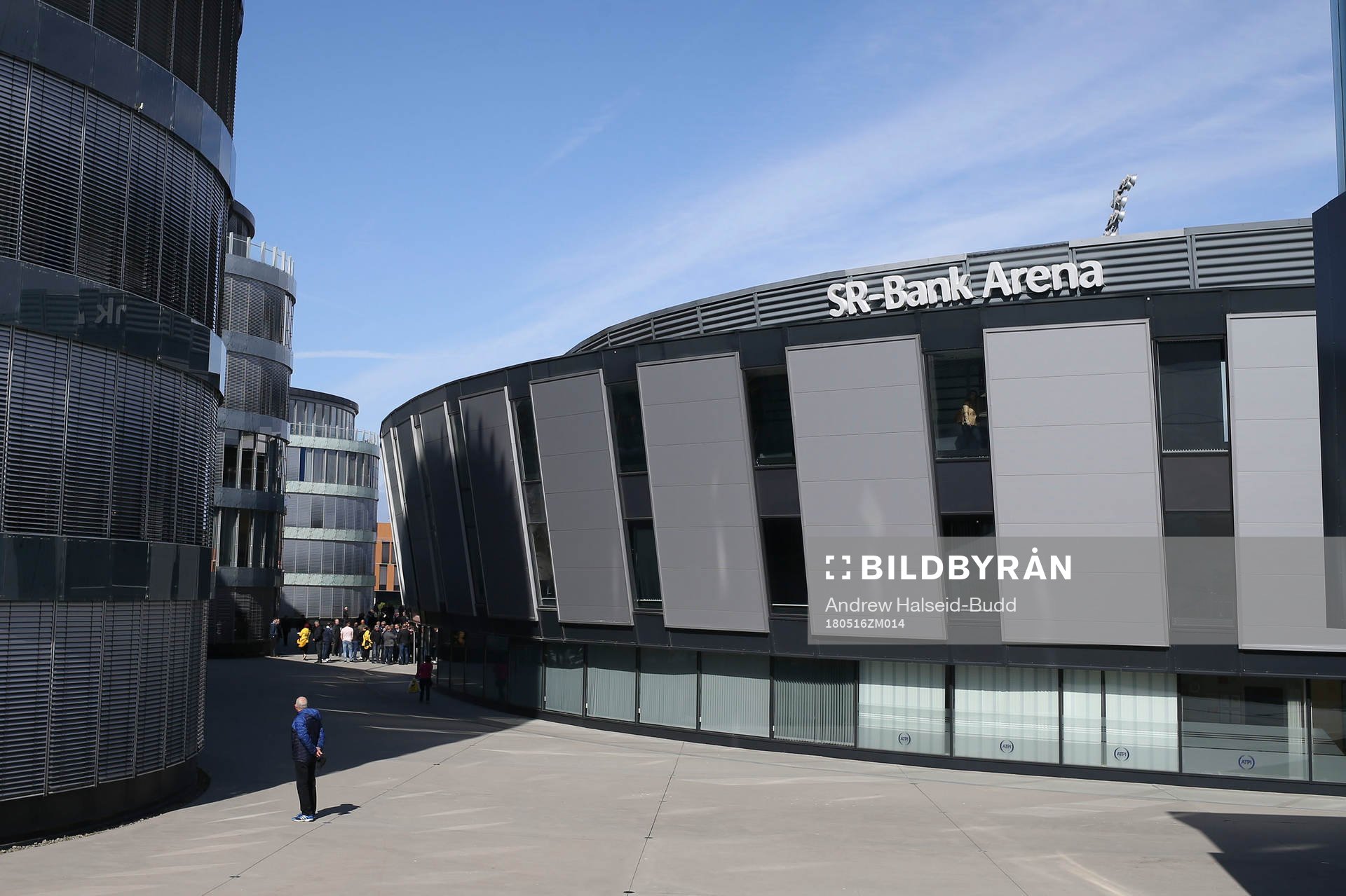A view outside the SR-Bank Arena