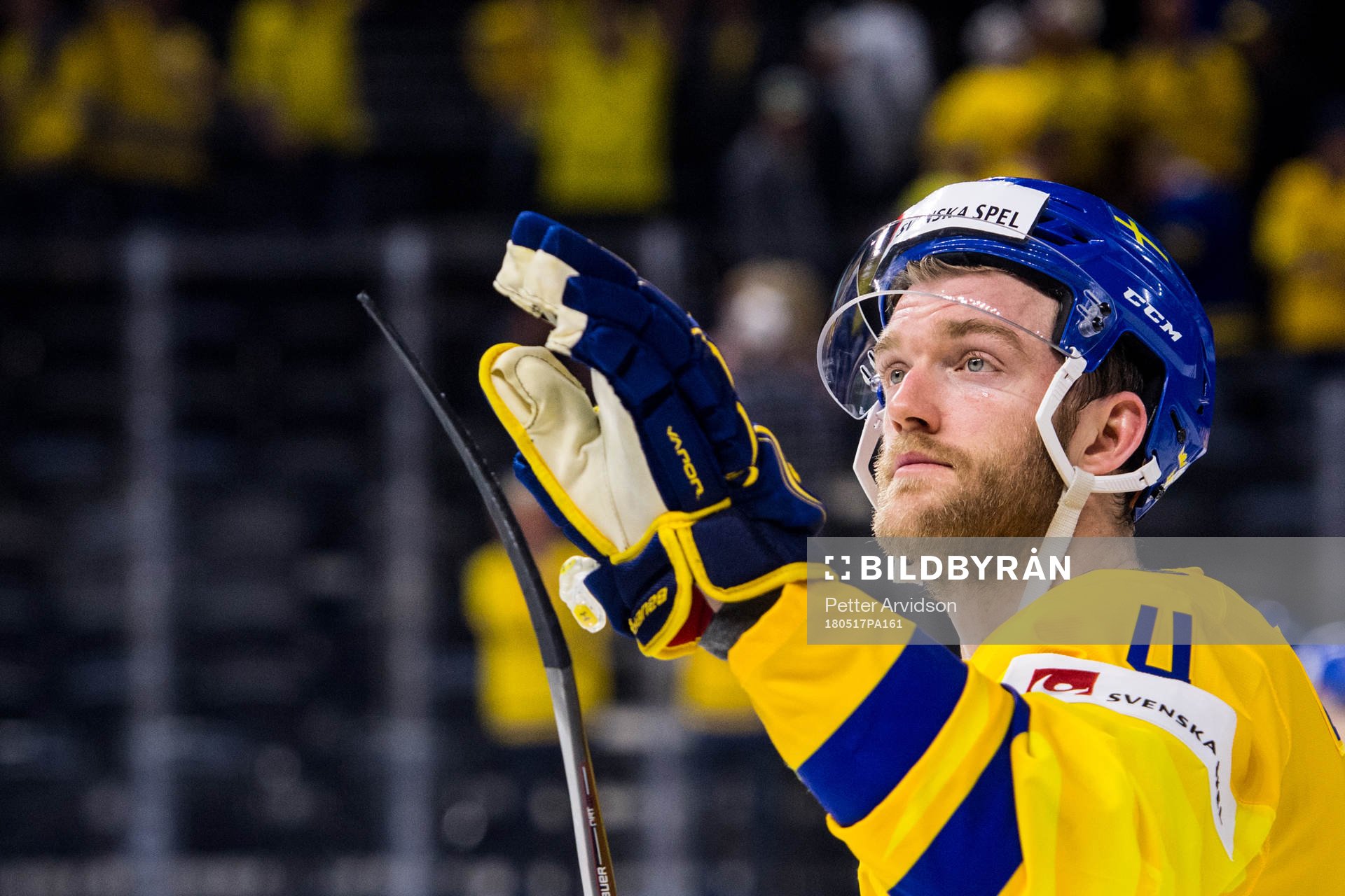 Sveriges Mattias Ekholm tackar publiken