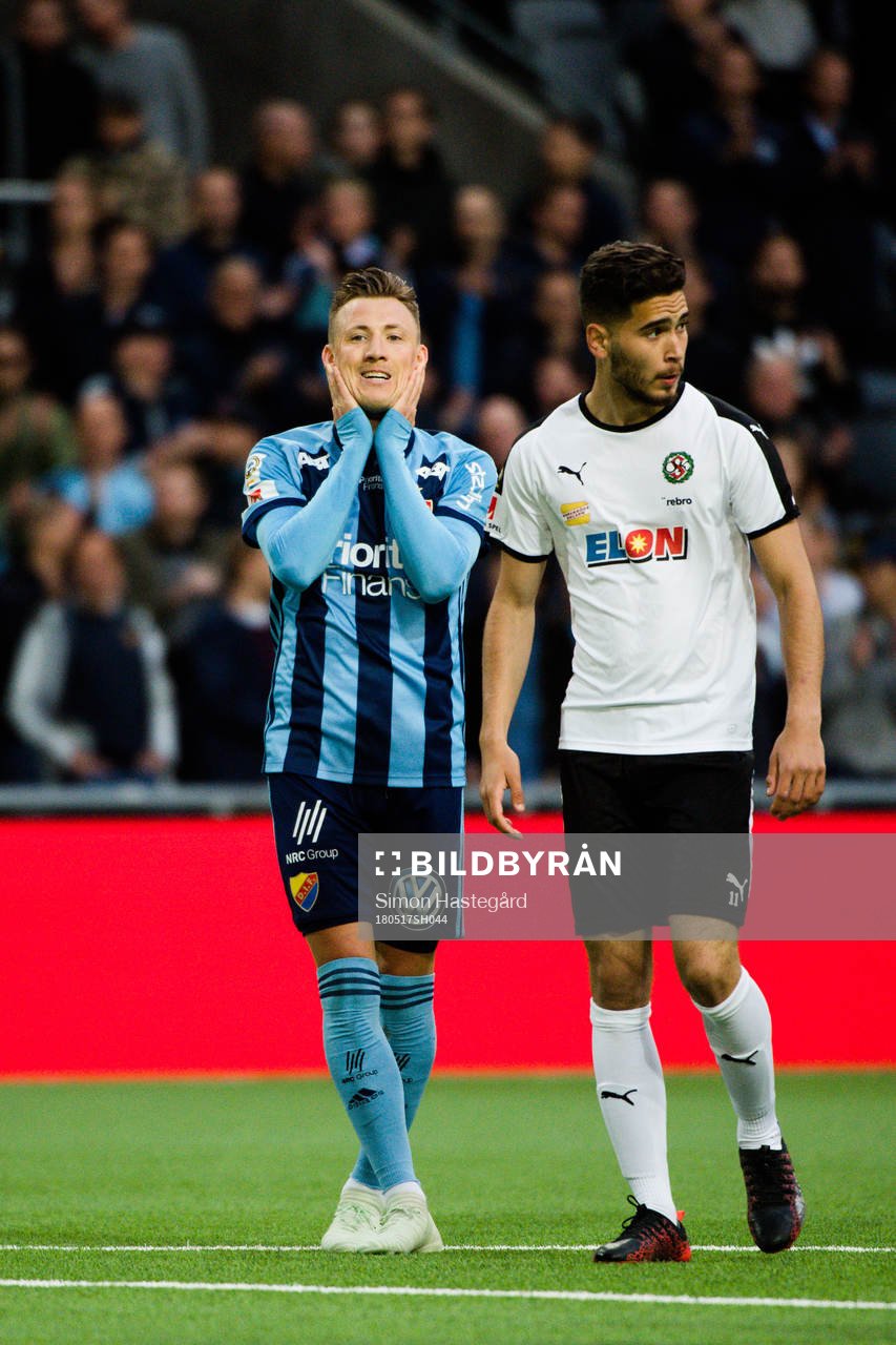Djurgårdens Fredrik Ulvestad deppar