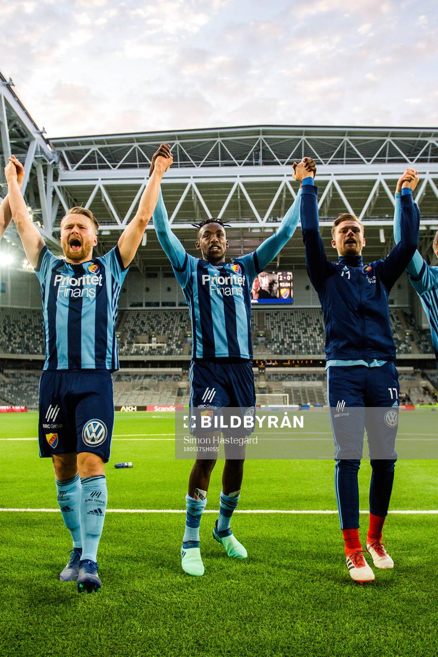 Djurgårdens Philana Tinotenda Kadewere jublar