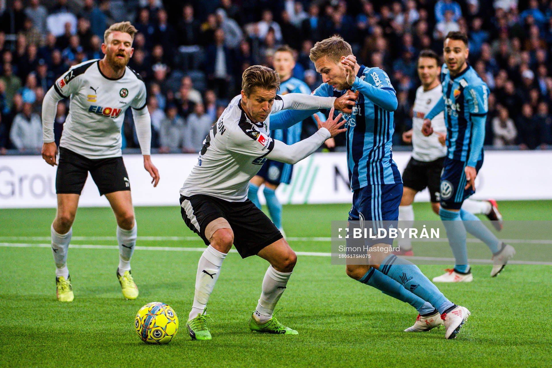 Örebros Martin Lorentzson och Djurgårdens Jonathan Ring