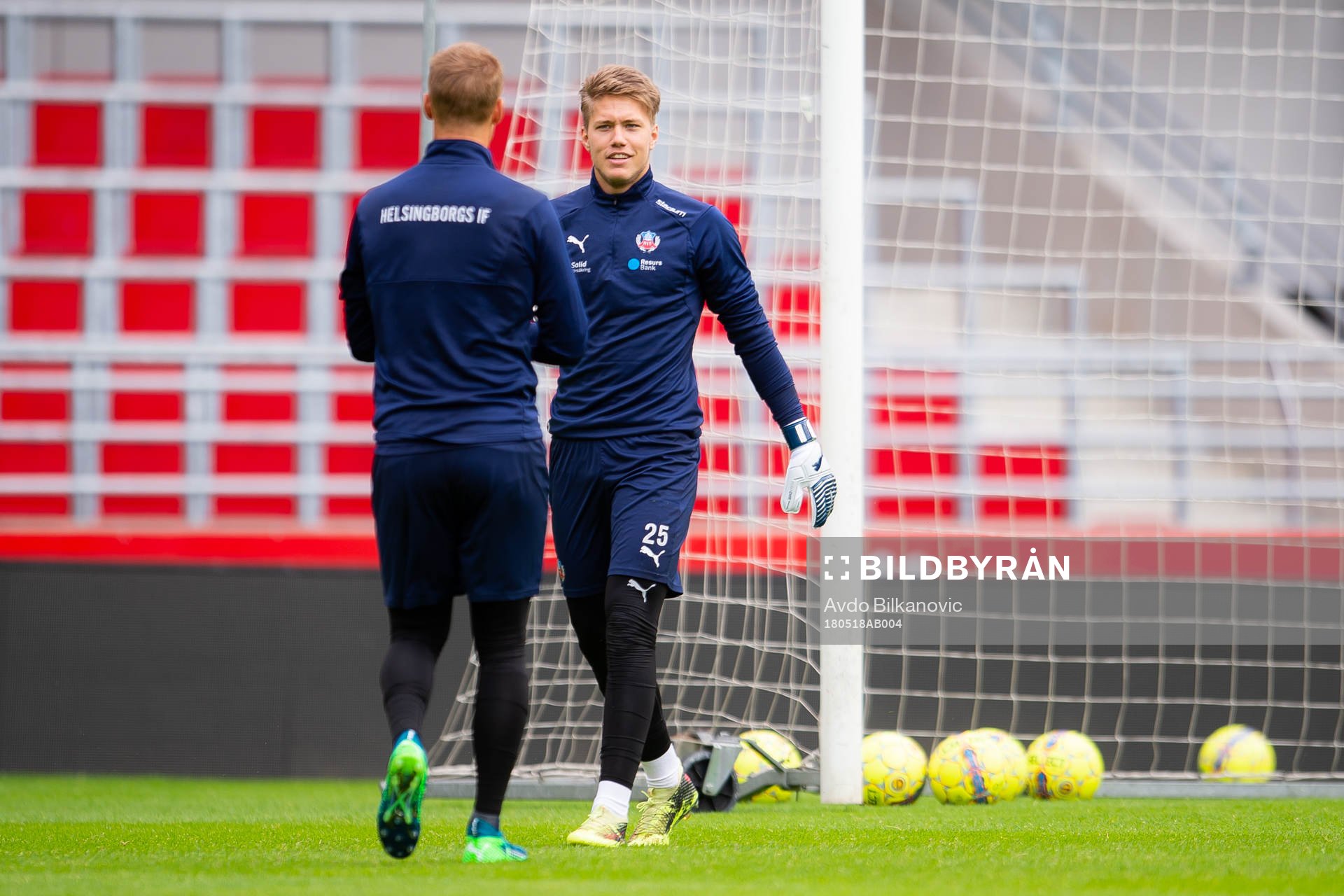 Helsingborgs målvakt Kalle Joelsson
