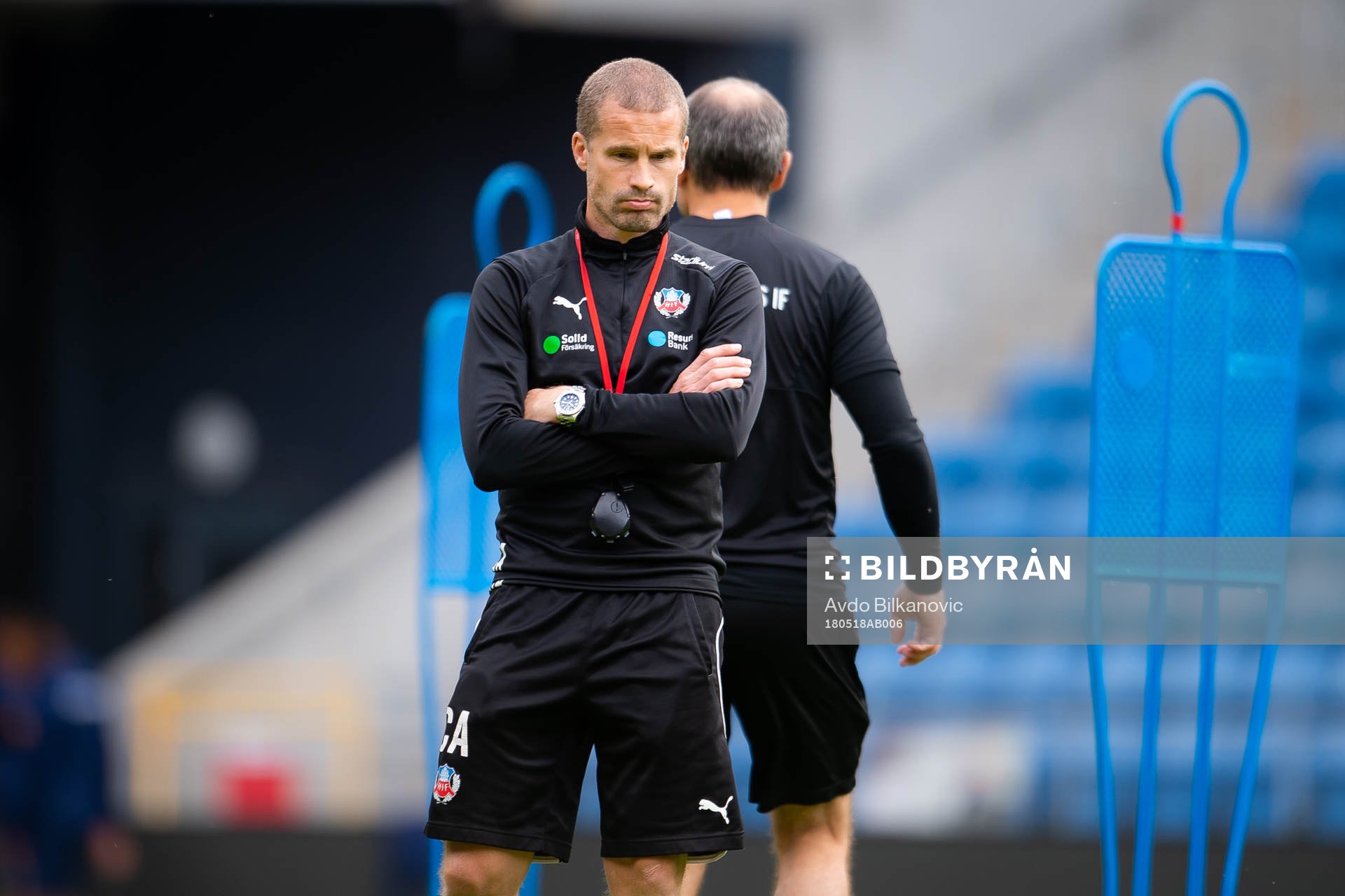 Helsingborgs assisterande tränare Christoffer Andersson