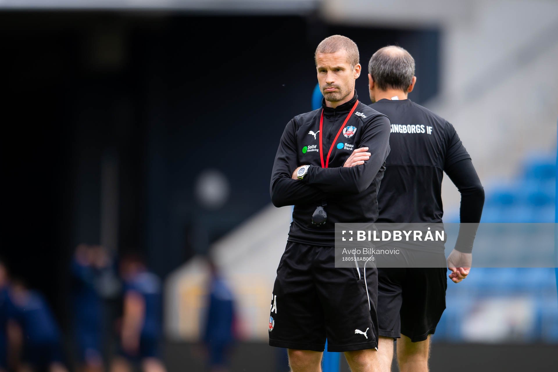Helsingborgs assisterande tränare Christoffer Andersson