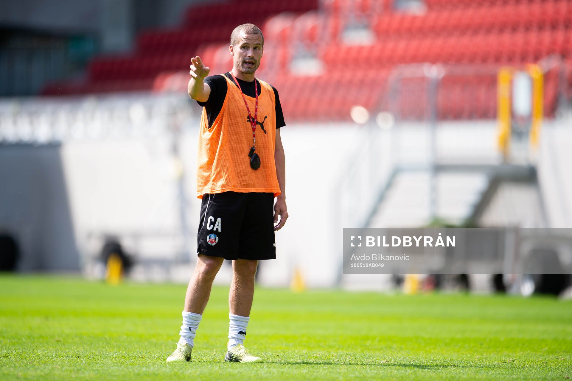 Helsingborgs assisterande tränare Christofer Andersson