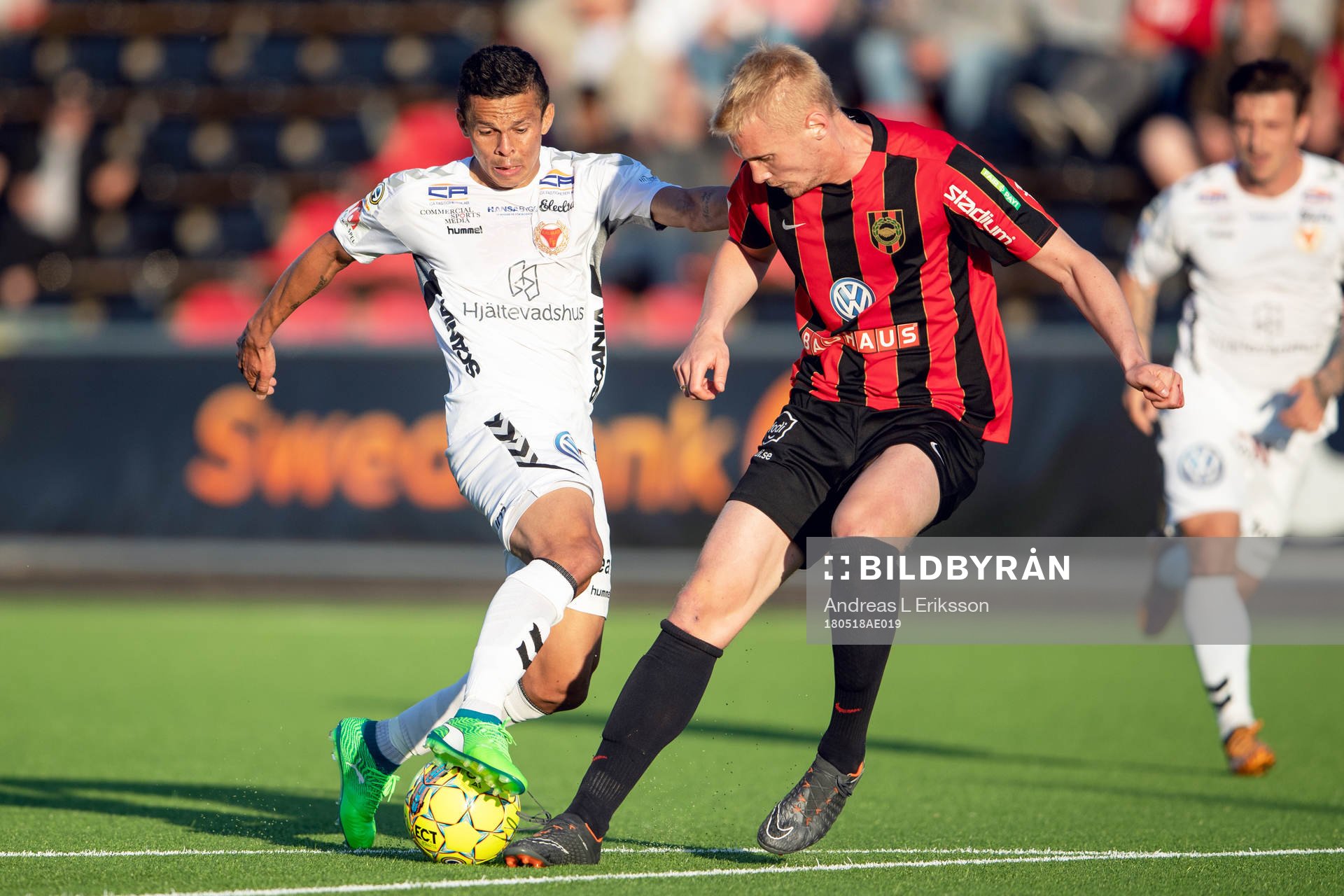 Kalmars Romário Pereira Sipião och Brommapojkarnas Ludvig