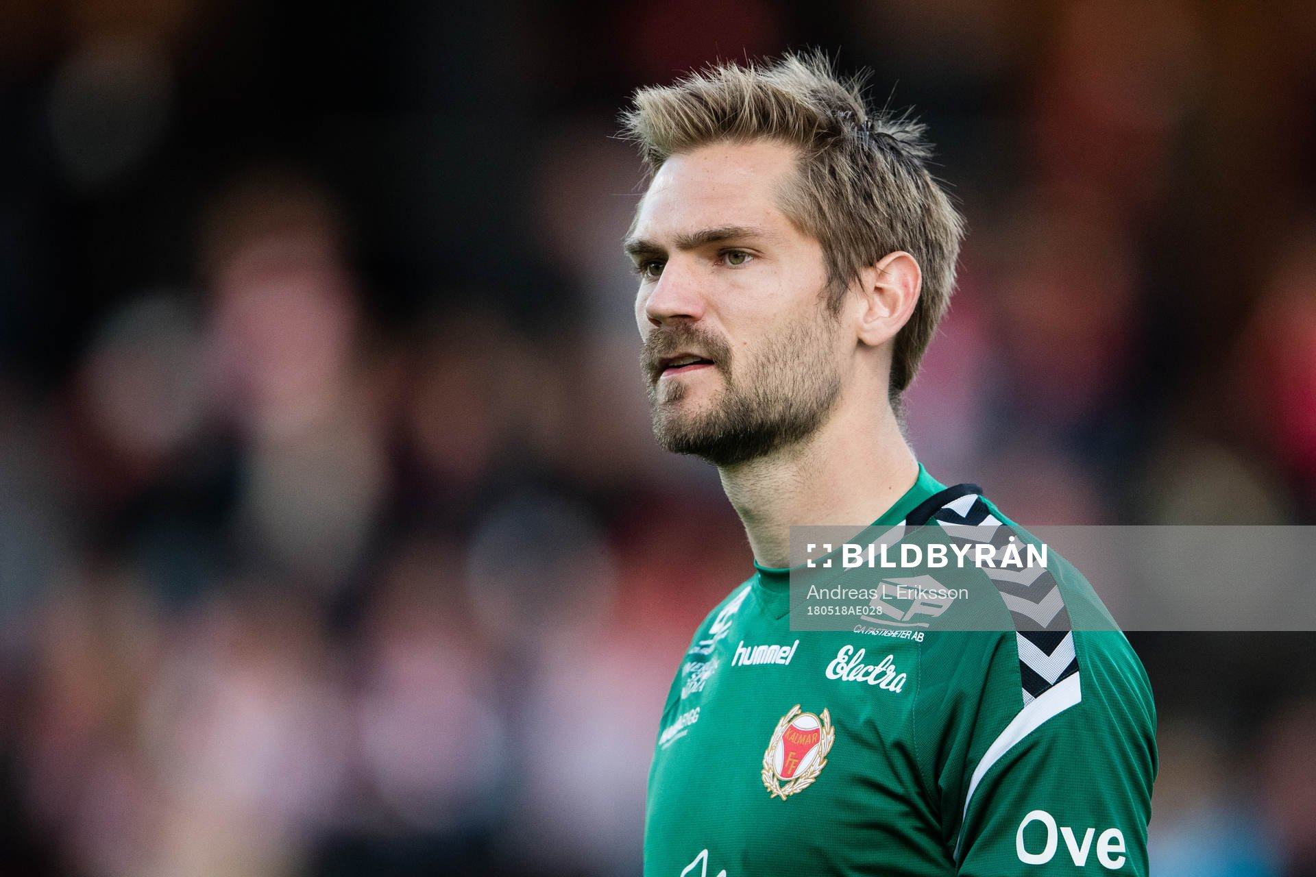 Kalmars målvakt Lucas Hägg-Johansson deppar
