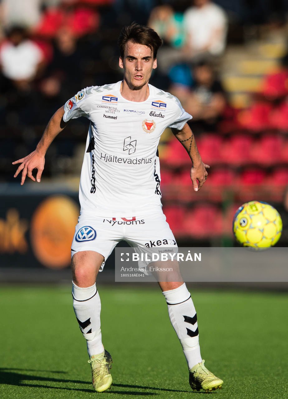 under fotbollsmatchen i Allsvenskan mellan Brommapojkarna