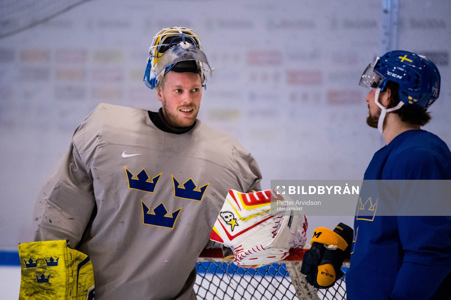 Sveriges målvakt Anders Nilsson