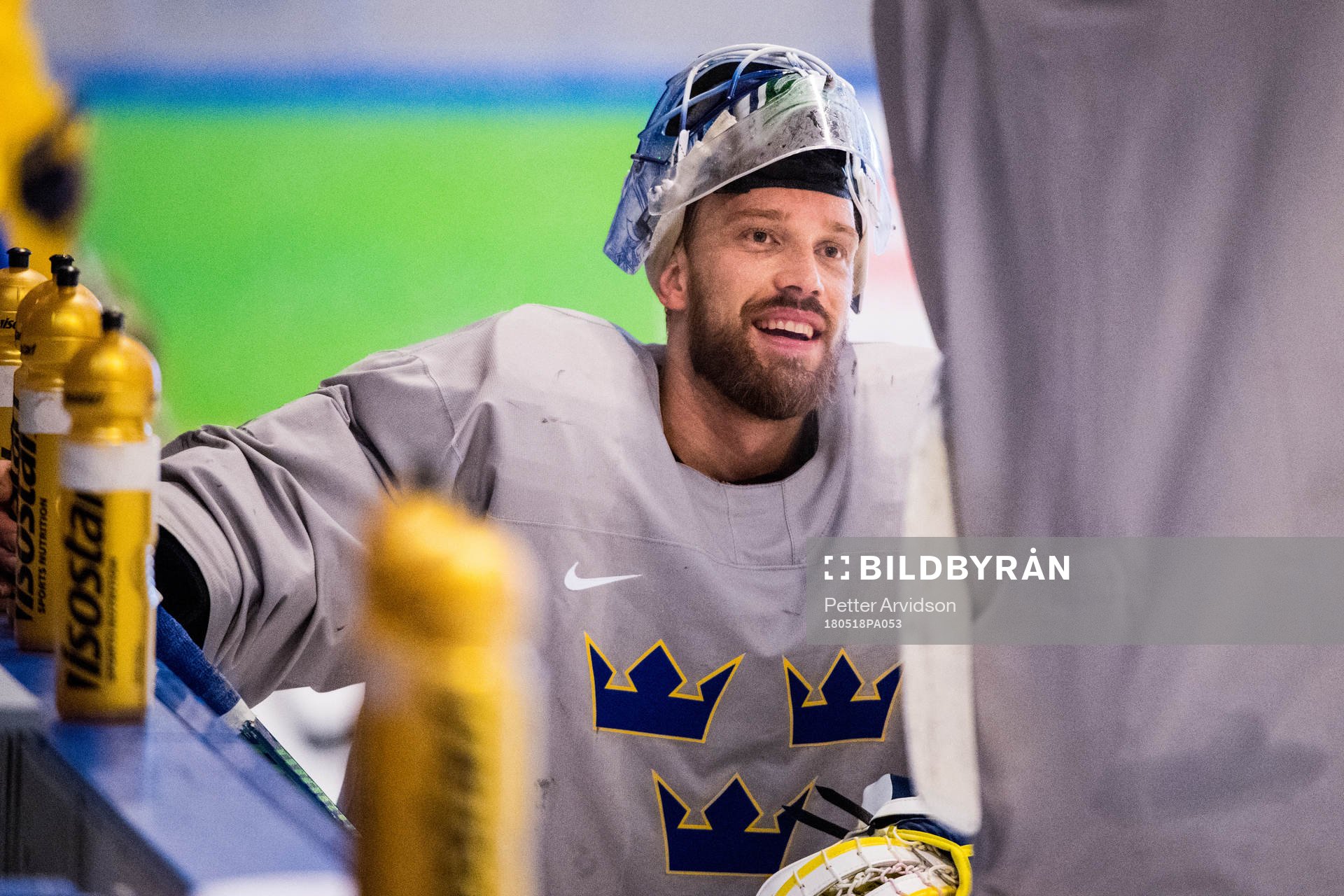 Sveriges målvakt Anders Nilsson