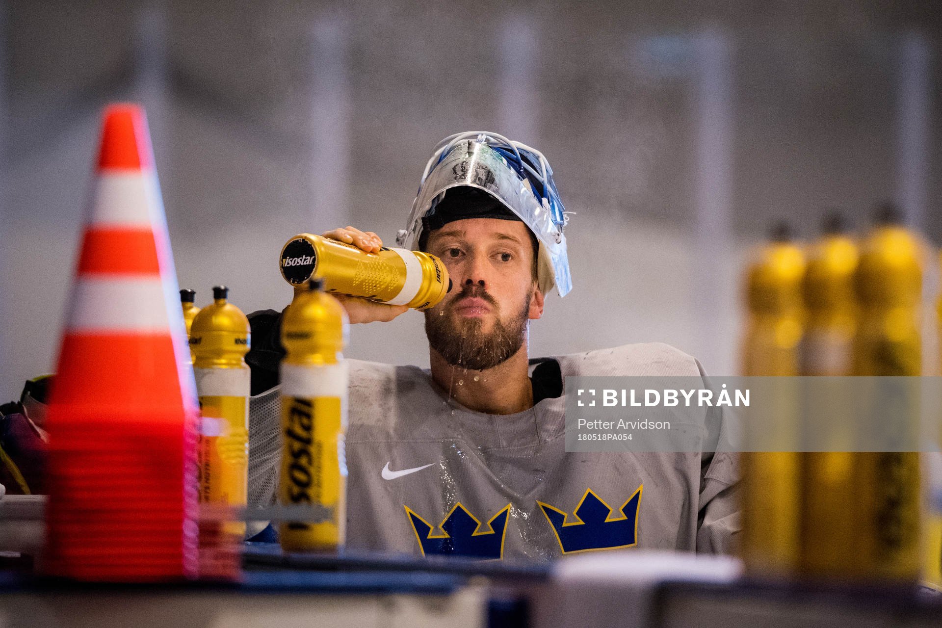 Sveriges målvakt Anders Nilsson