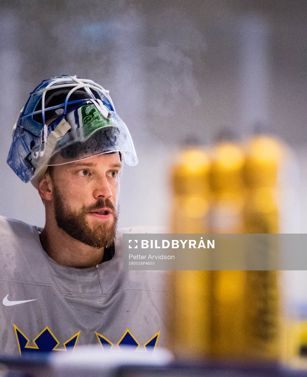 Sveriges målvakt Anders Nilsson