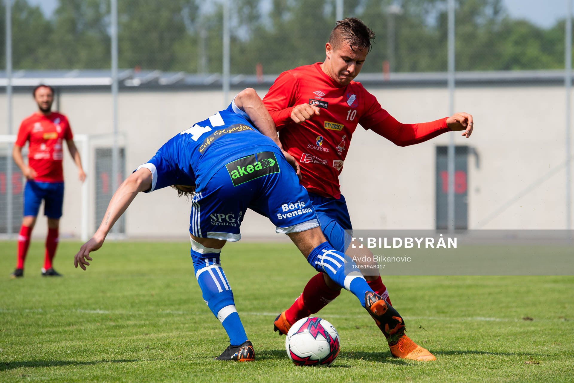 Höganäs Martin Ndreca och Wormo Kevin Nadarevic