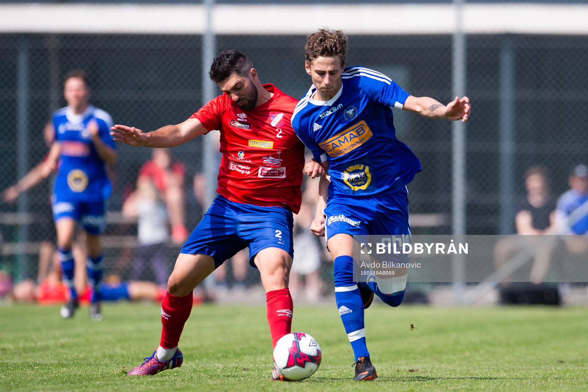 Höganäs Robert Mirosavic och Wormo Kevin Nadarevic