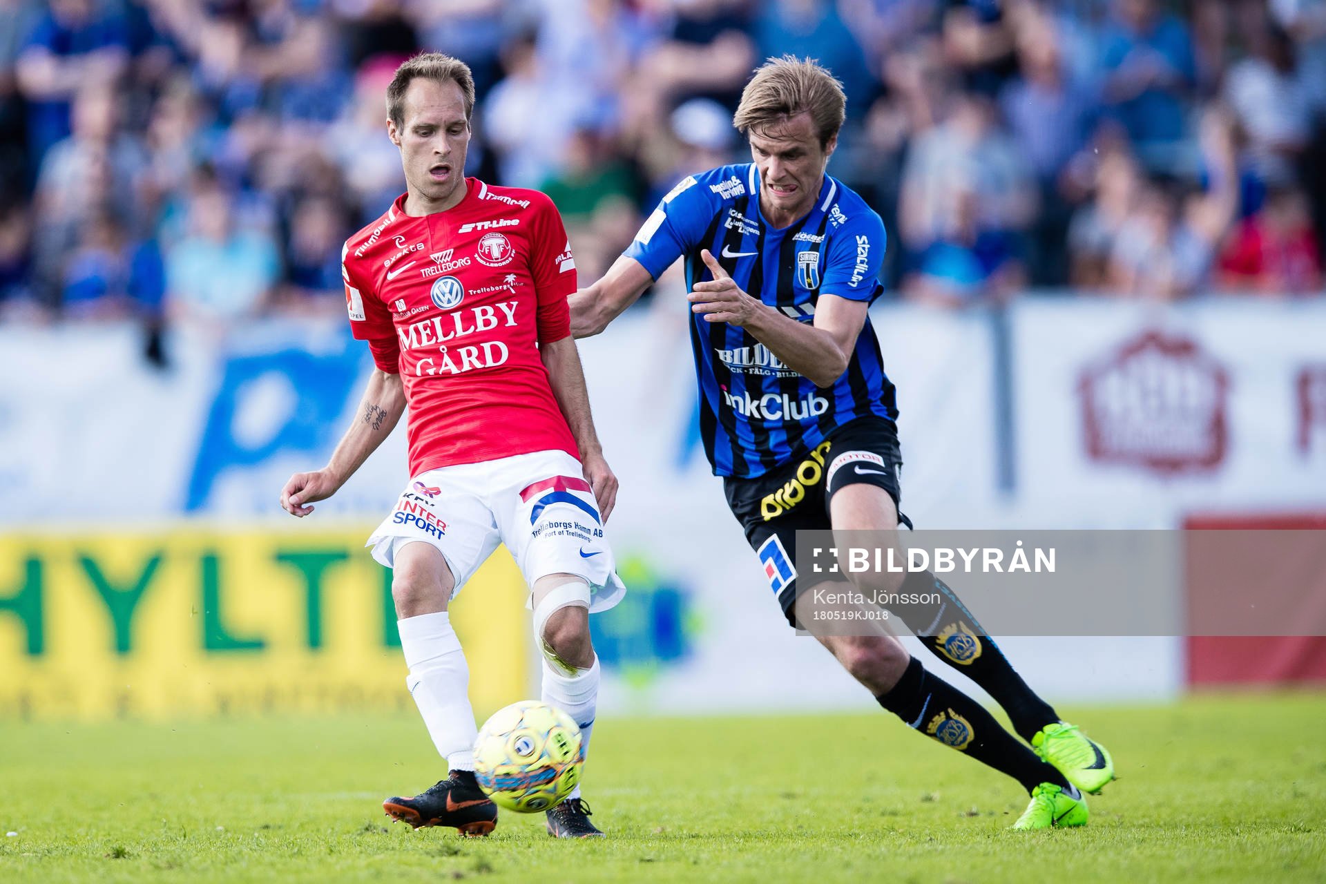 Trelleborgs Zoran Jovanovic och Sirius Oscar Pehrsson