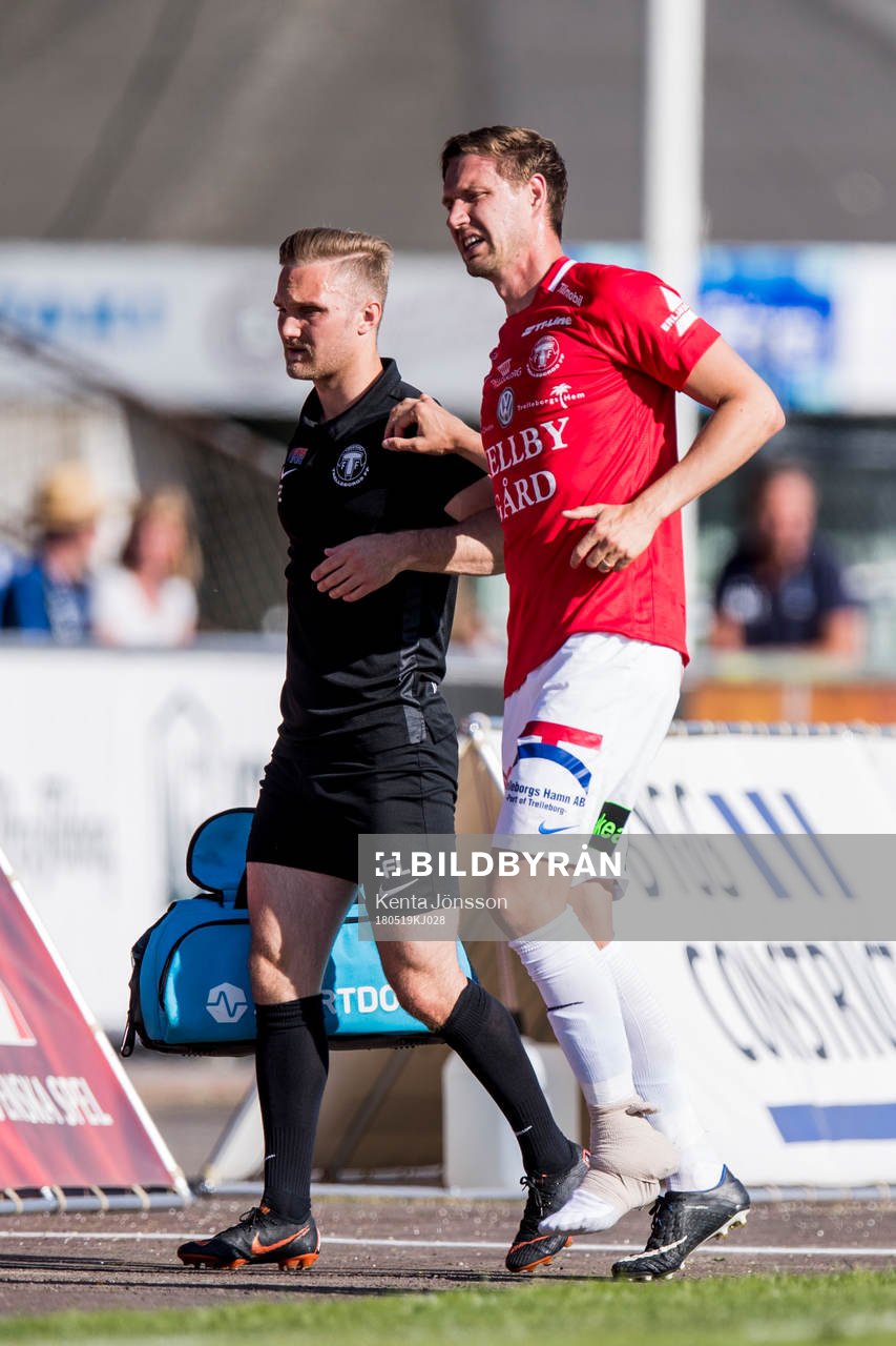 Trelleborgs Marcus Pode med skada