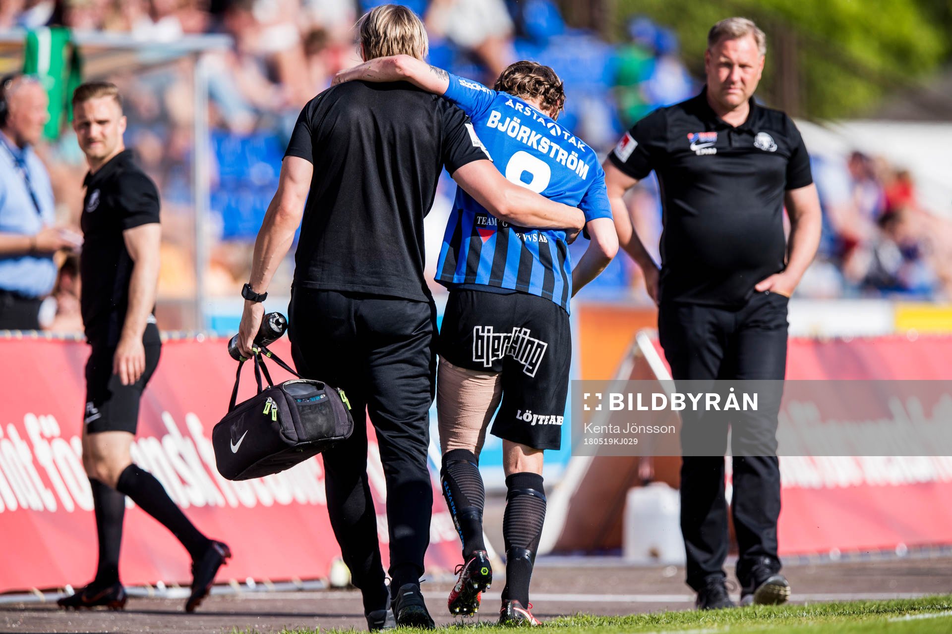 Sirius Tim Björkström med skada