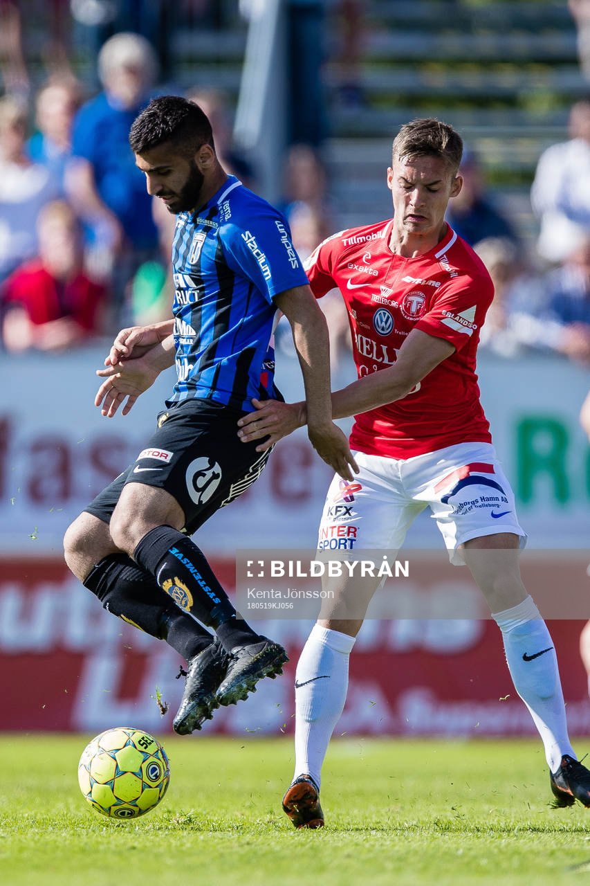 Sirius Sherko Faiqi och Trelleborgs Felix Hörberg