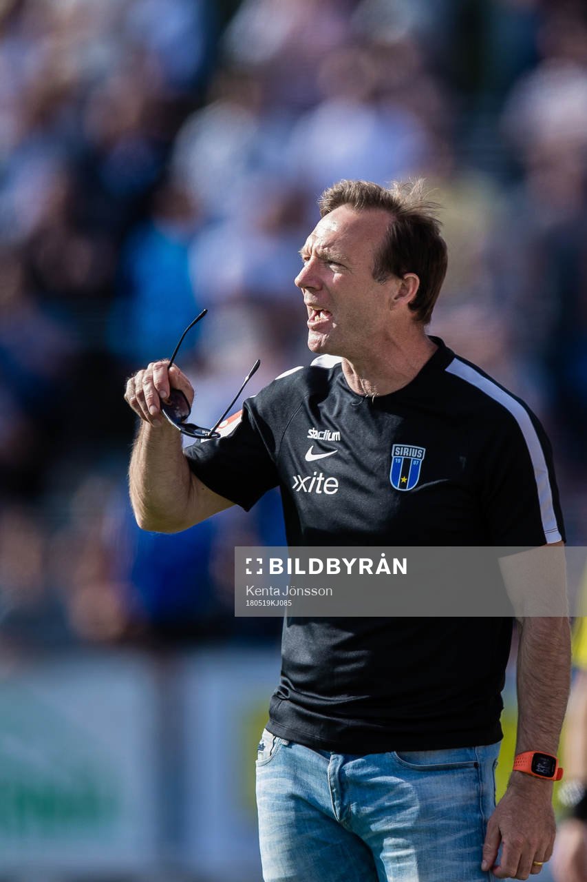 Sirius tränare Kim Bergstrand
